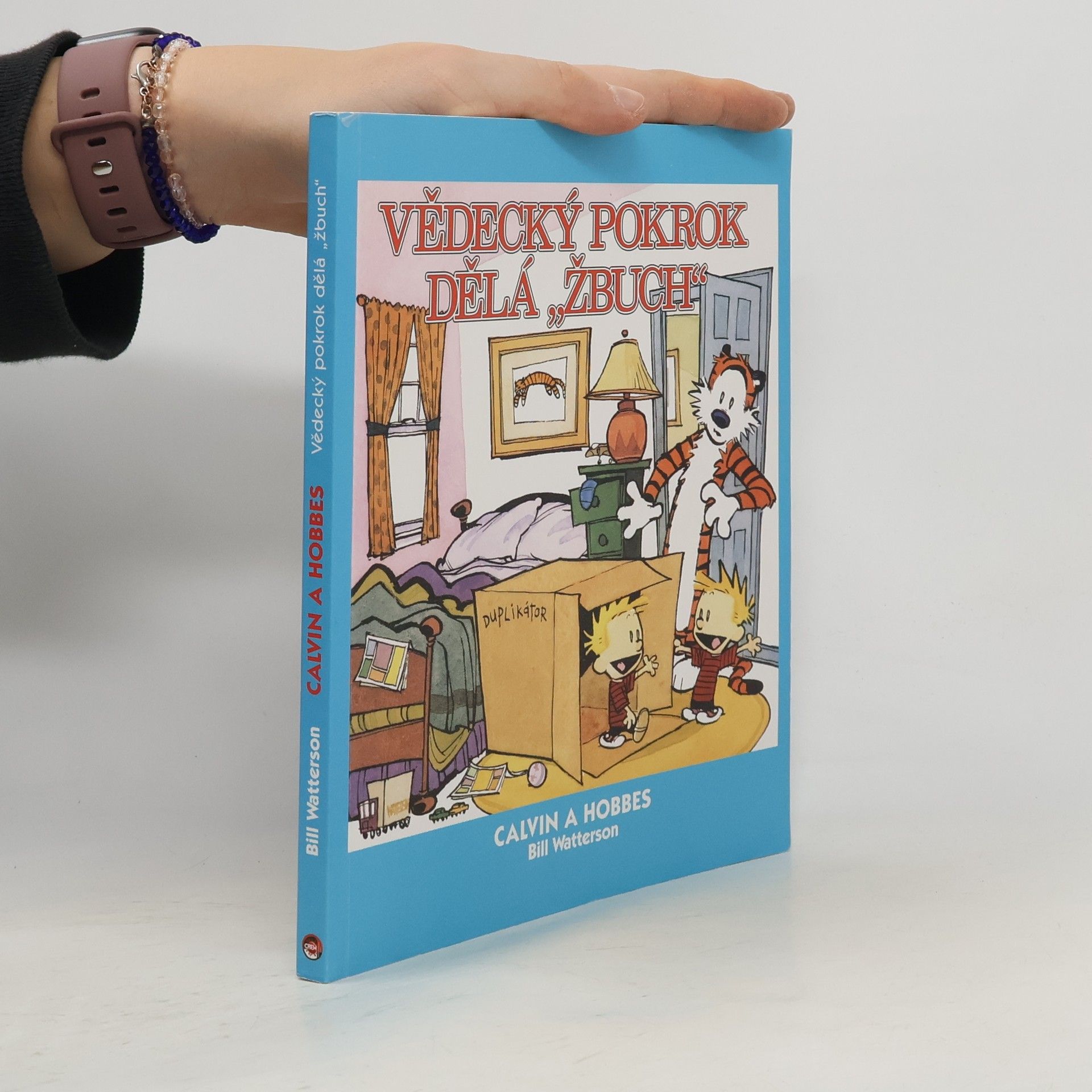 Bill Watterson Vědecký pokrok dělá „žbuch“