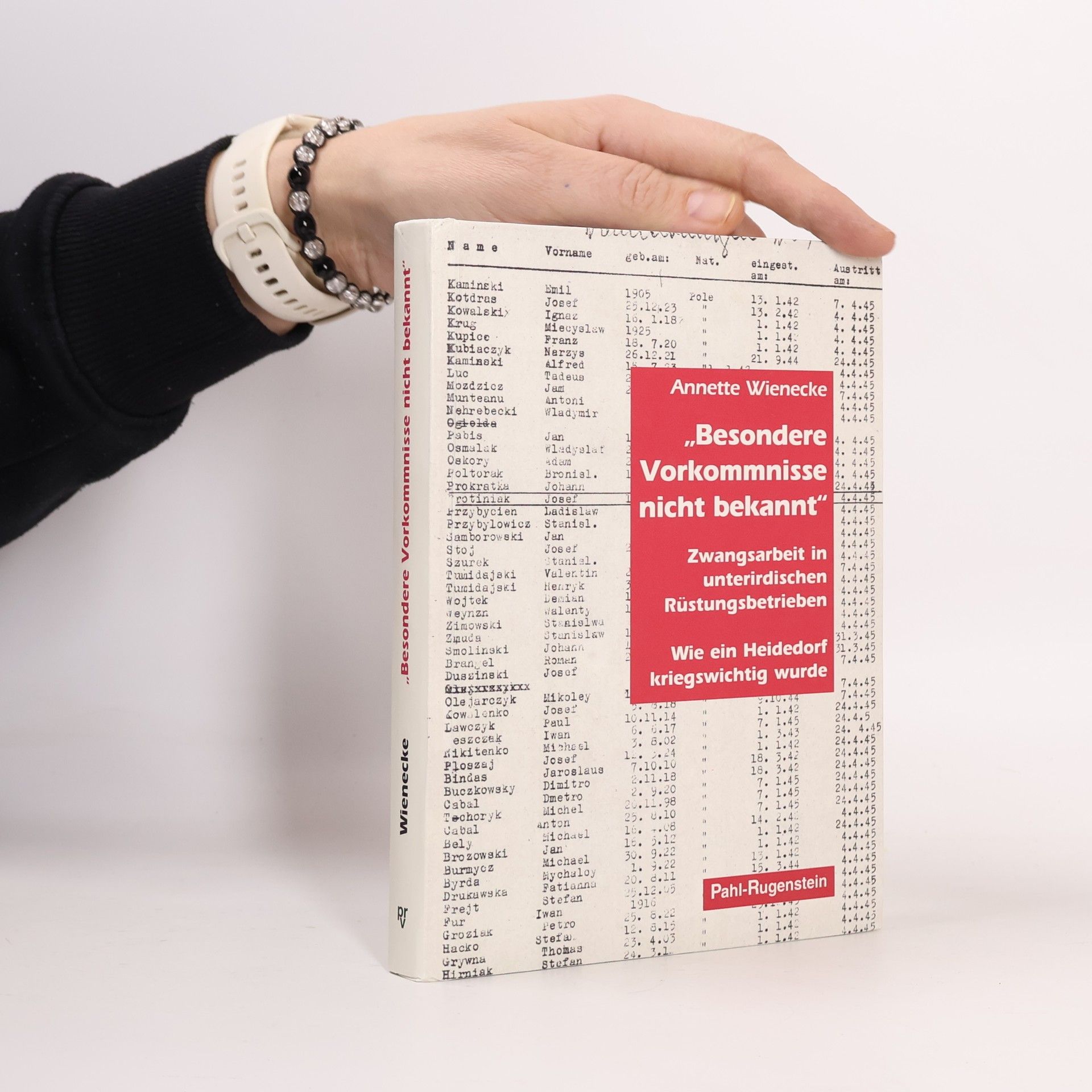 Annette Wienecke "Besondere Vorkommnisse nicht bekannt"