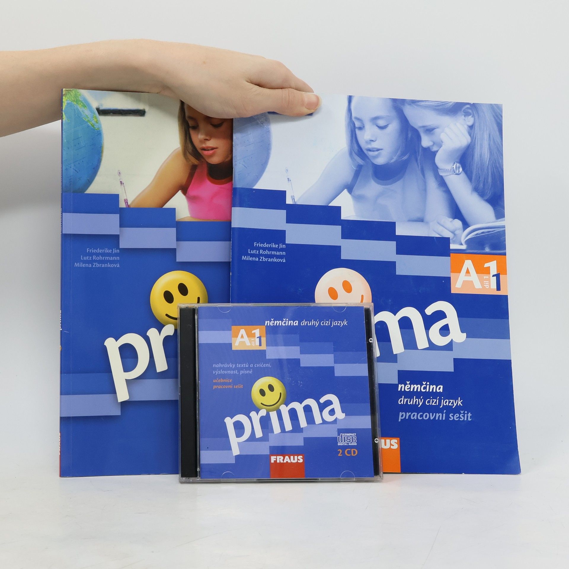 Friederike Jin Prima A1: Němčina jako druhý cizí jazyk: učebnice + pracovní sešit + CD