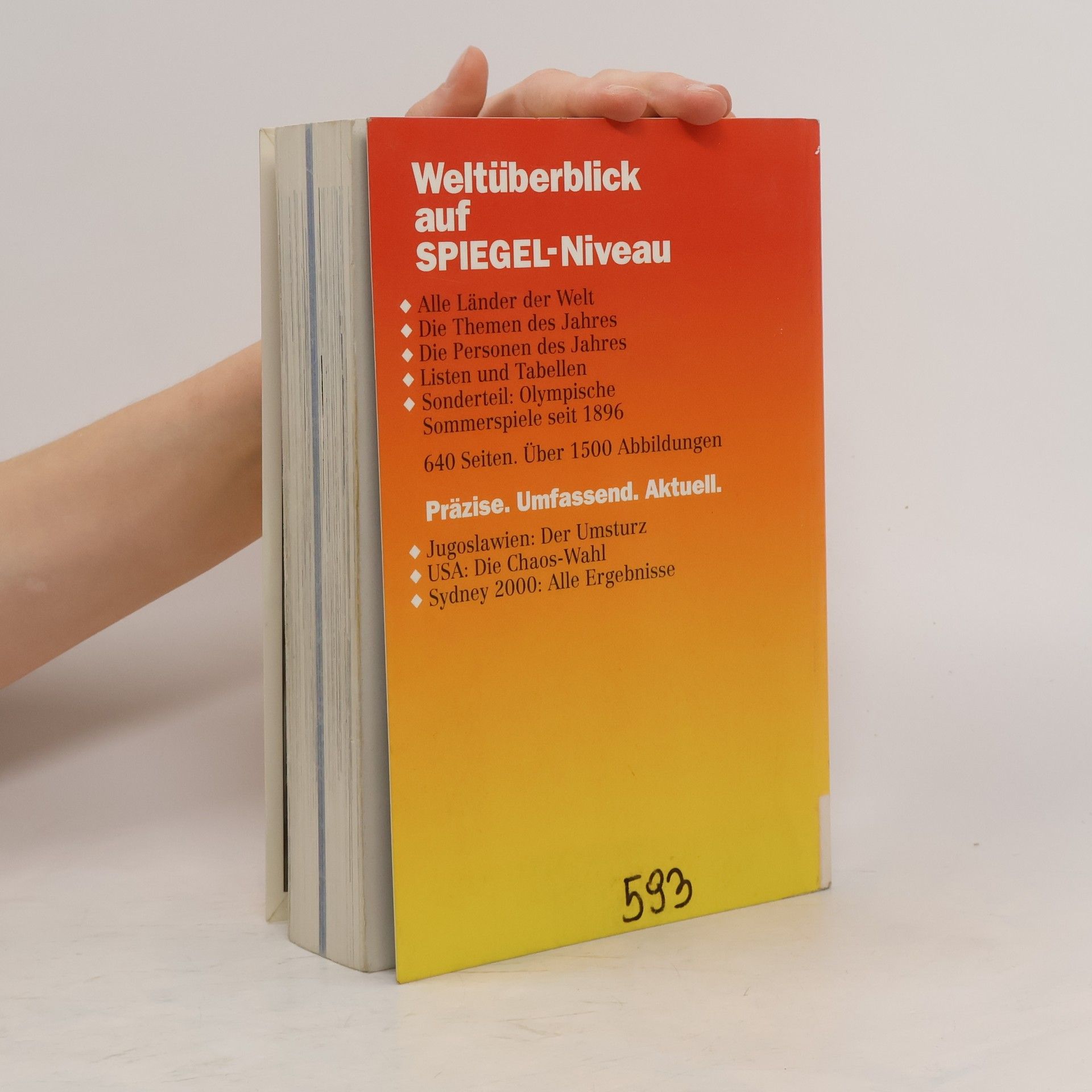 Spiegel Almanach 2001. Alle Länder der Welt. Zahlen Daten Analysen.