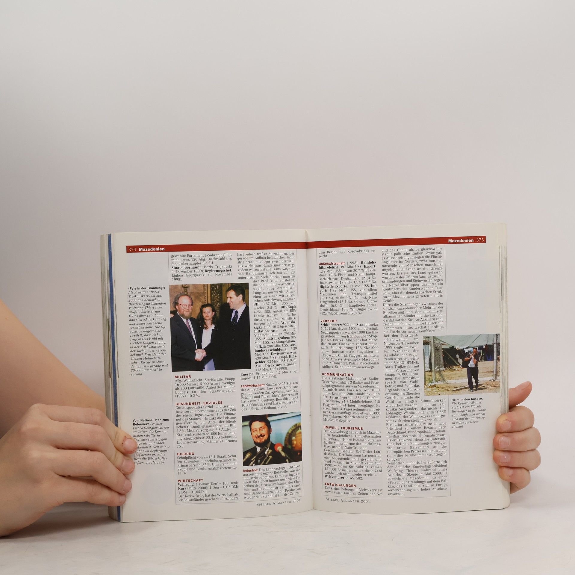 Spiegel Almanach 2001. Alle Länder der Welt. Zahlen Daten Analysen.