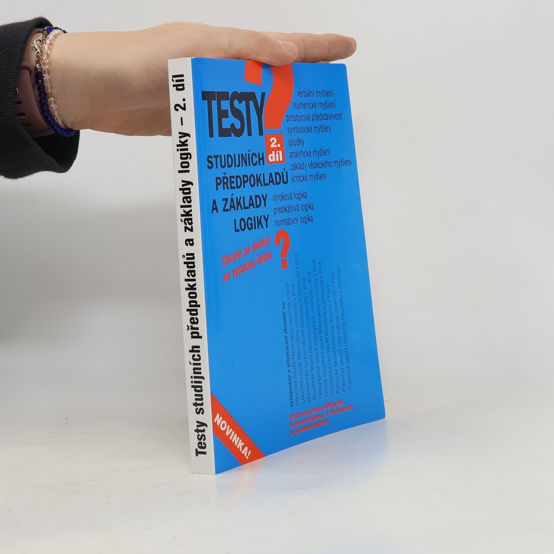 Testy studijních předpokladů a základy logiky 2. díl
