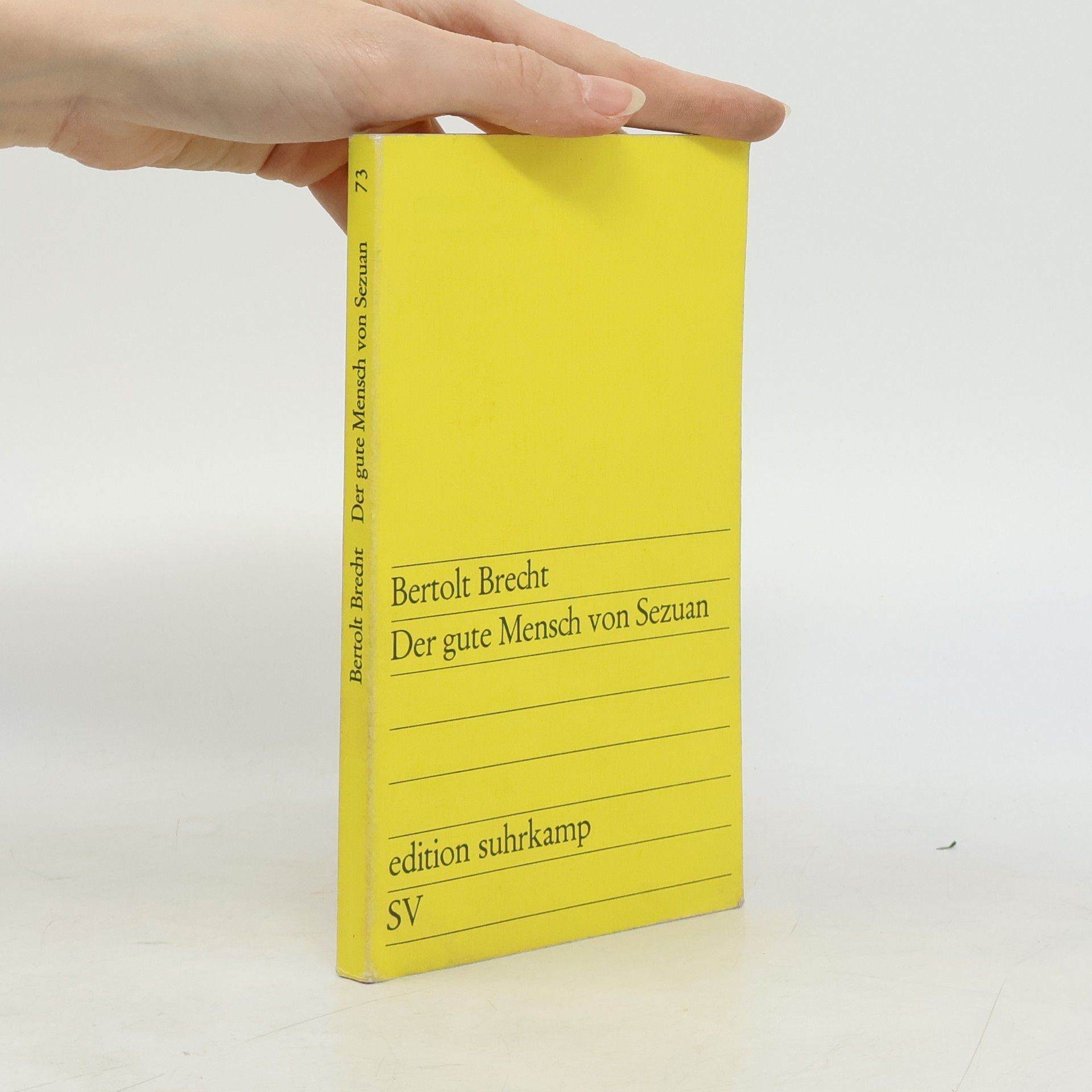 Bertolt Brecht Der gute Mensch von Sezuan