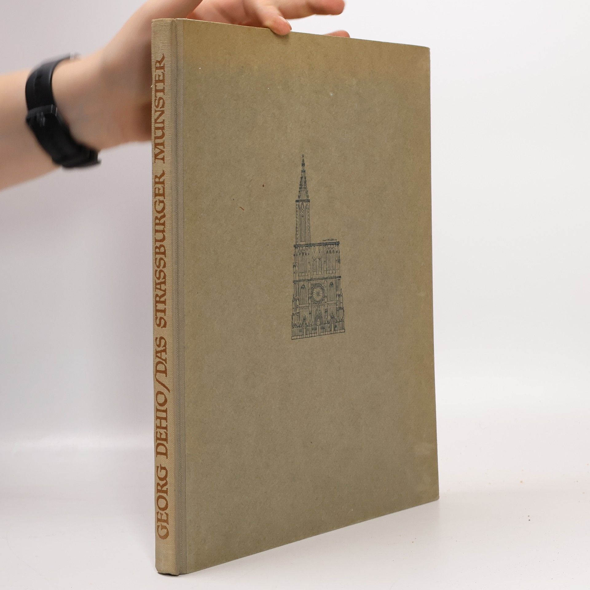 Georg Dehio Das strassburger Münster