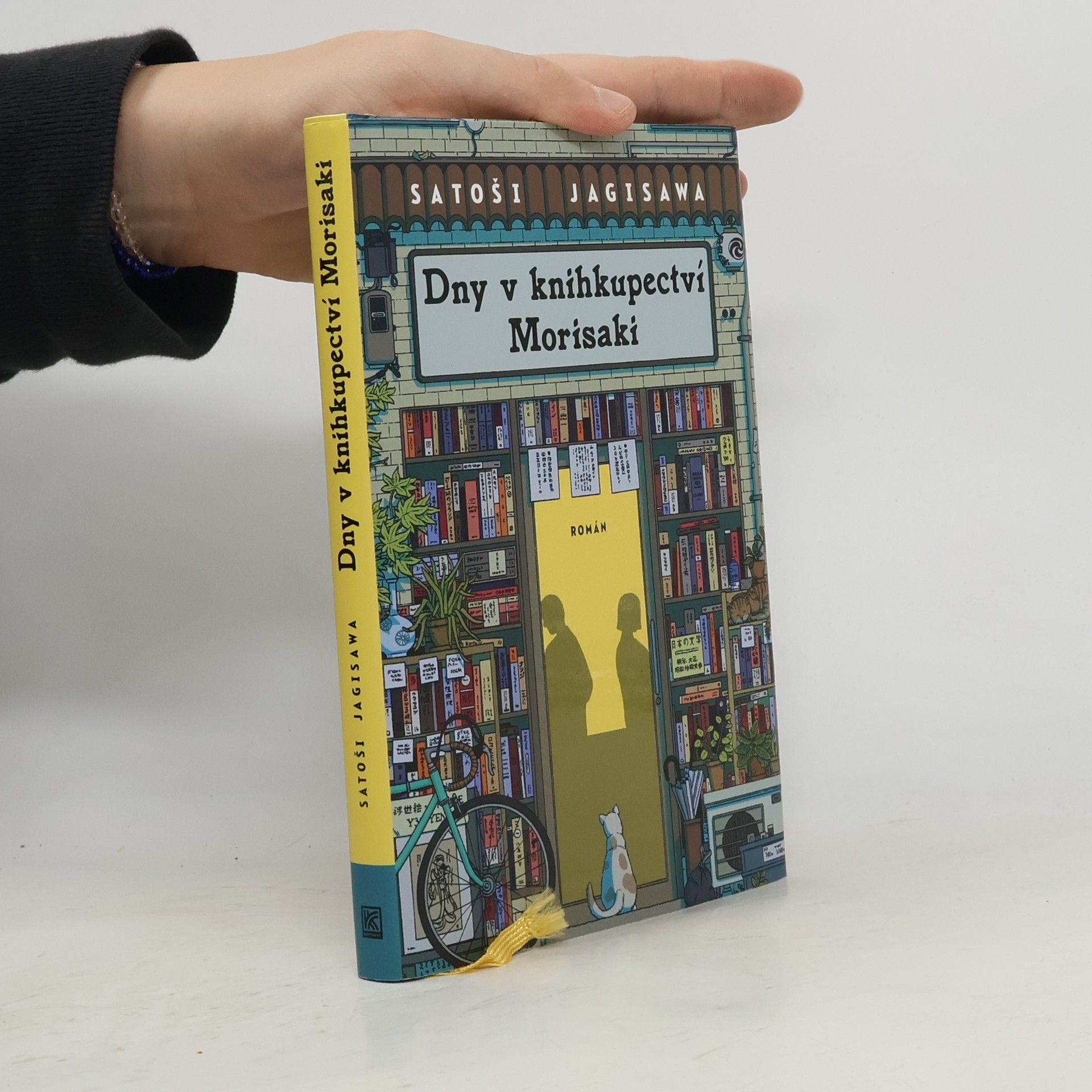 Satoshi Yagisawa Dny v knihkupectví Morisaki