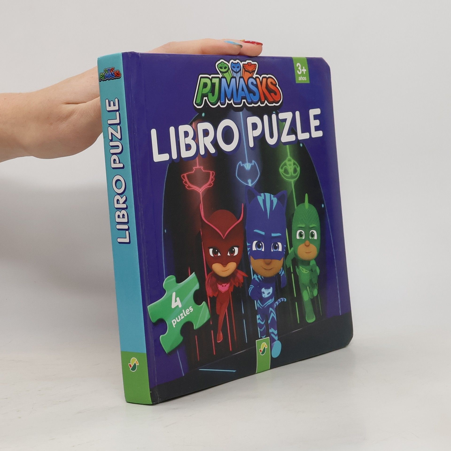 Autores varios PJmasks. Knižka s puzzle