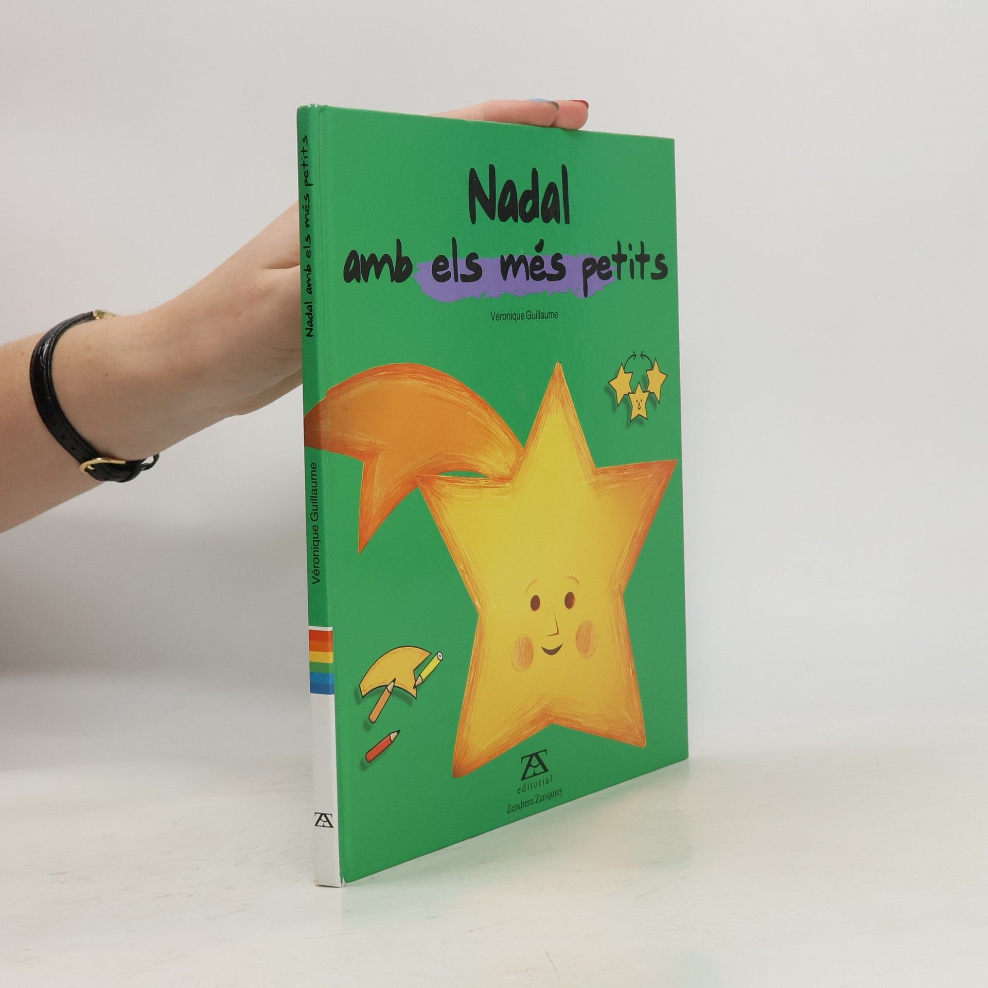 Véronique Guillaume Nadal amb els més petits