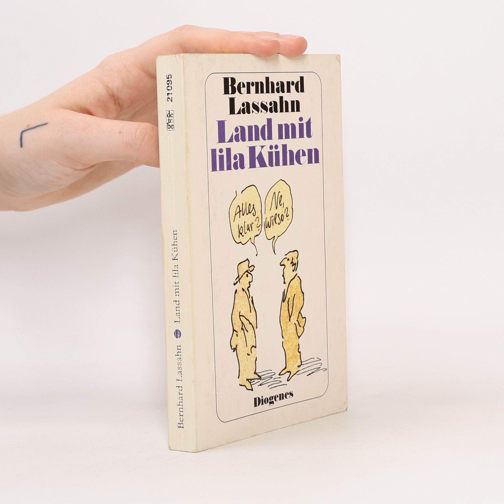 Bernhard Lassahn Land mit lila Kühen. Roman