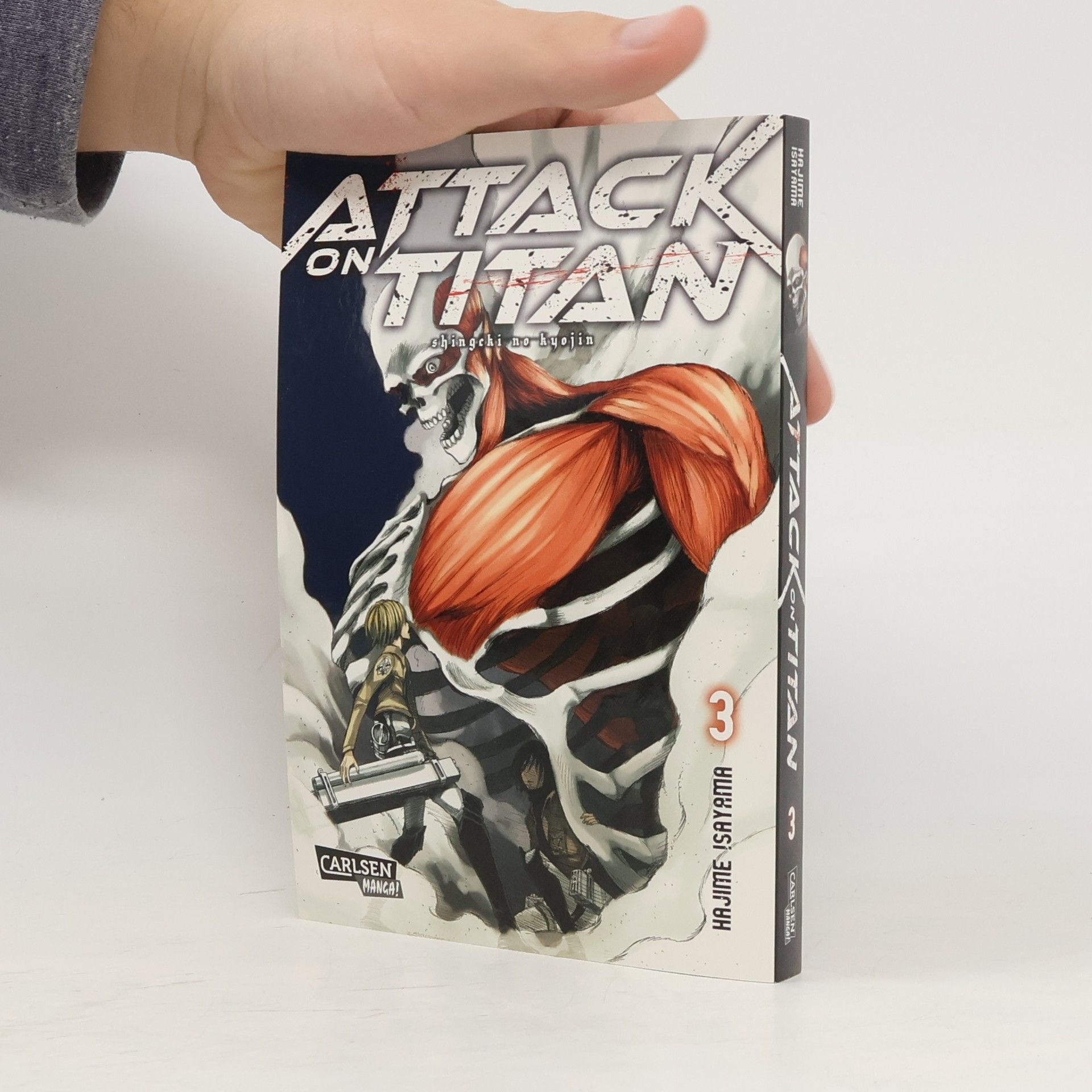 Hajime Isayama Attack on Titan 3