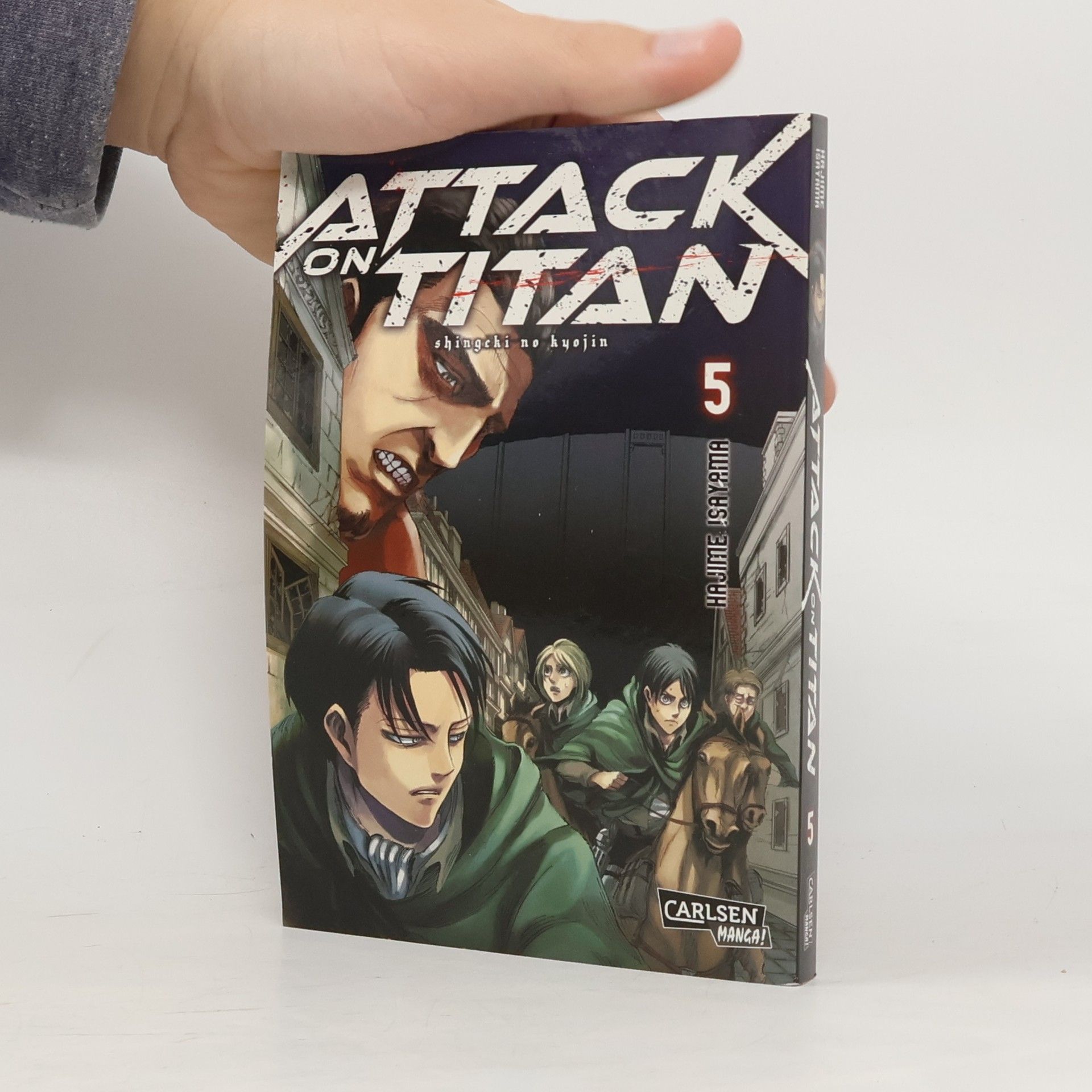 Hajime Isayama Attack on Titan 5
