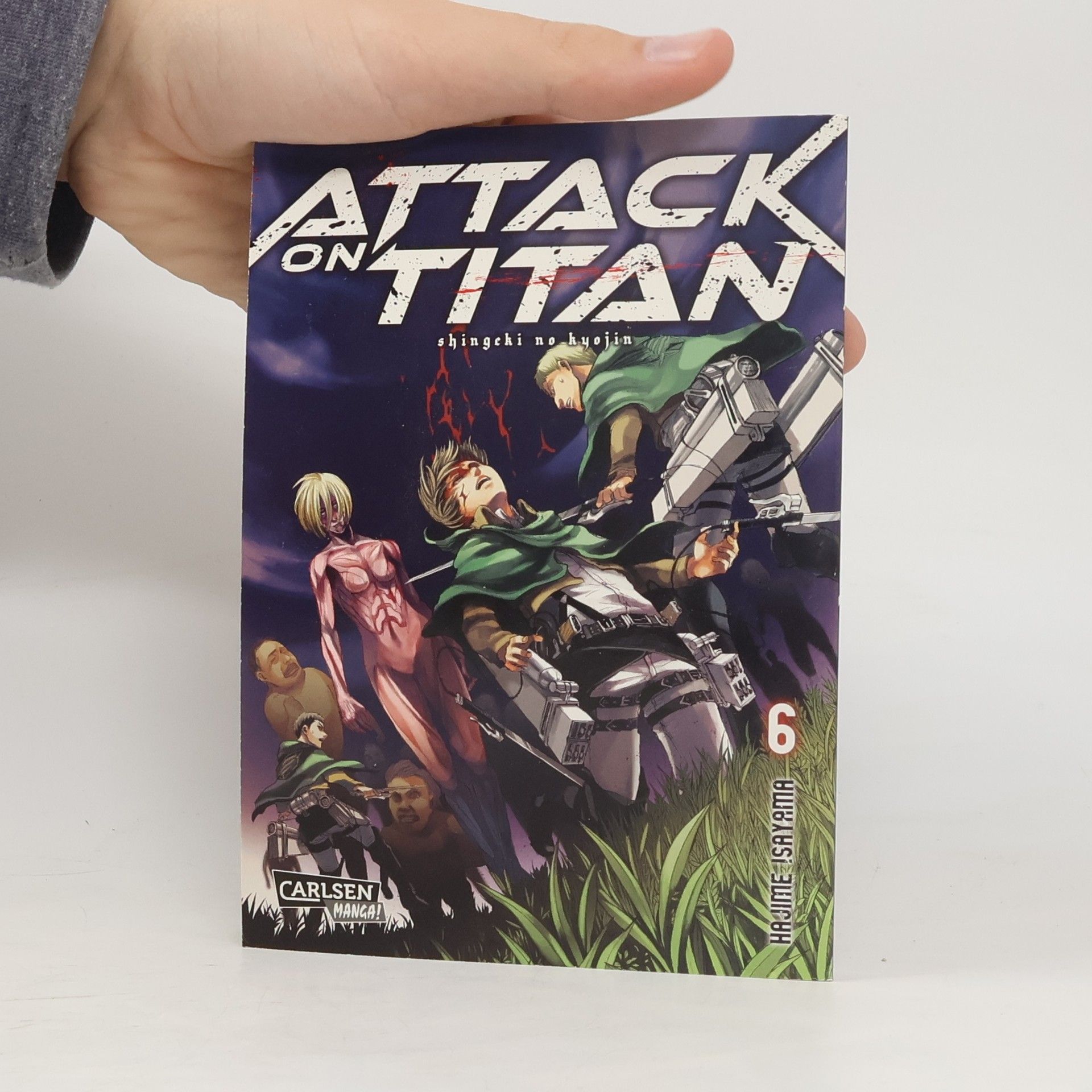 Hajime Isayama Attack on Titan 6