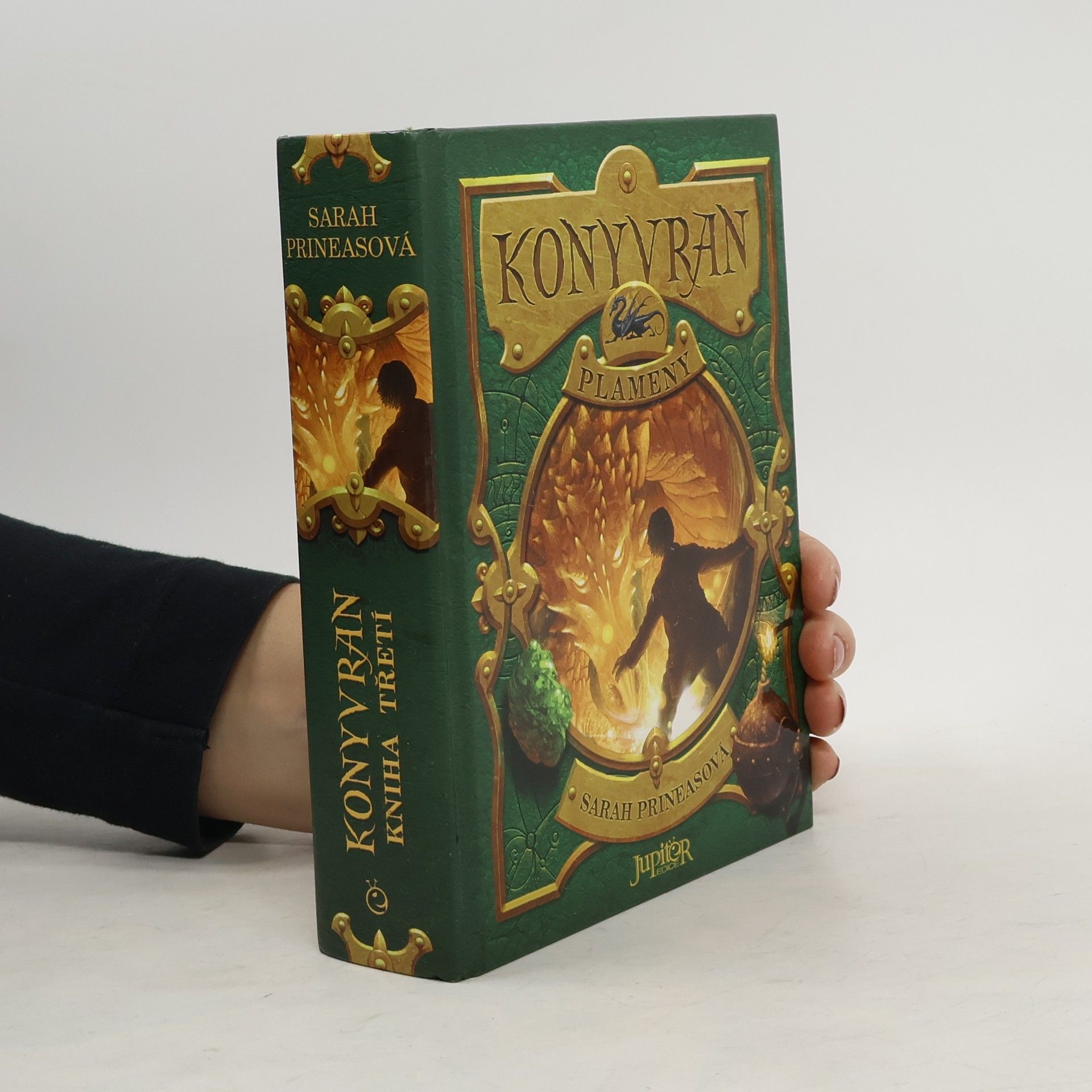 Sarah Prineas Konyvran. Kniha třetí, Plameny