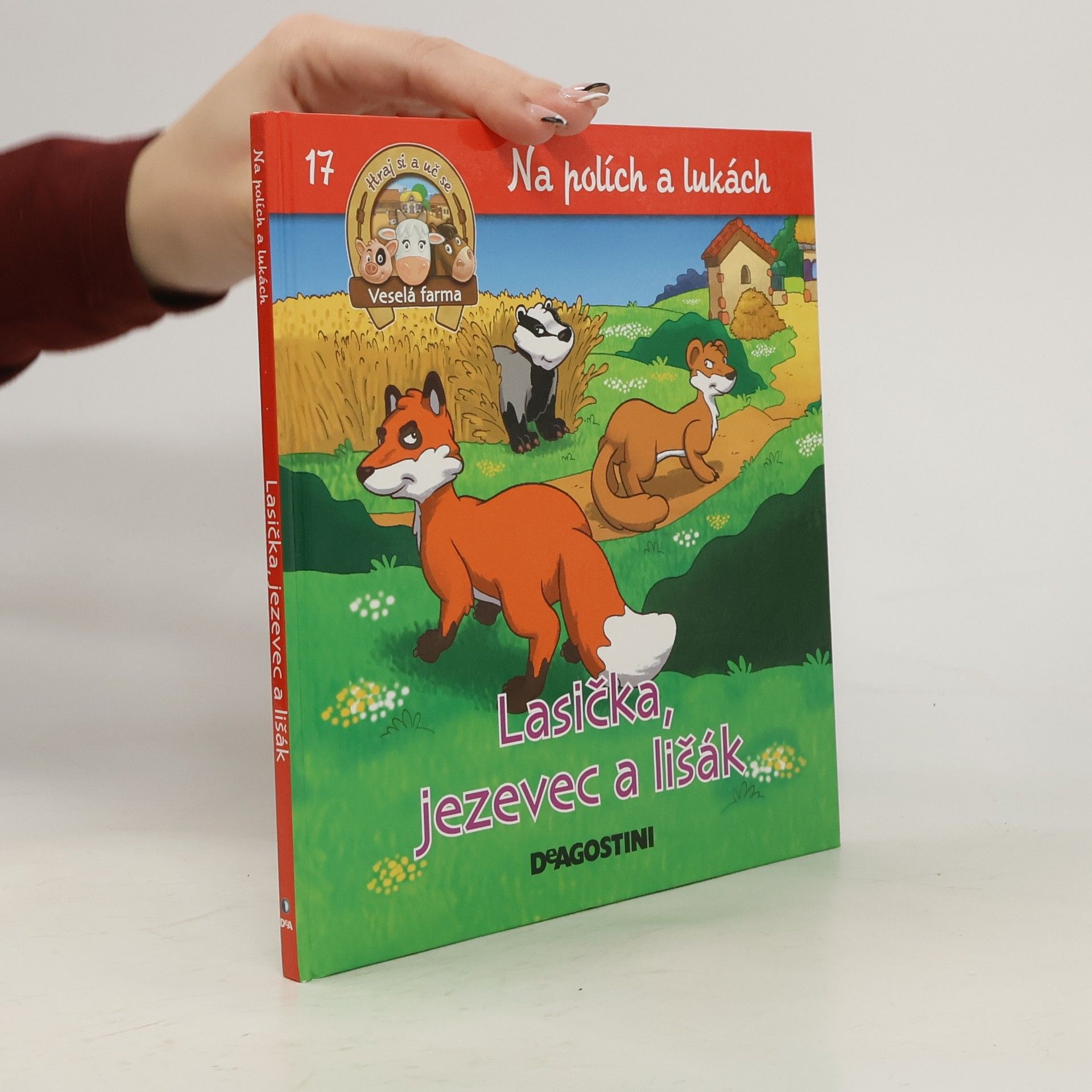 Kolektív autorov Na polích a lukách 17. Lasička, jezevec a lišák