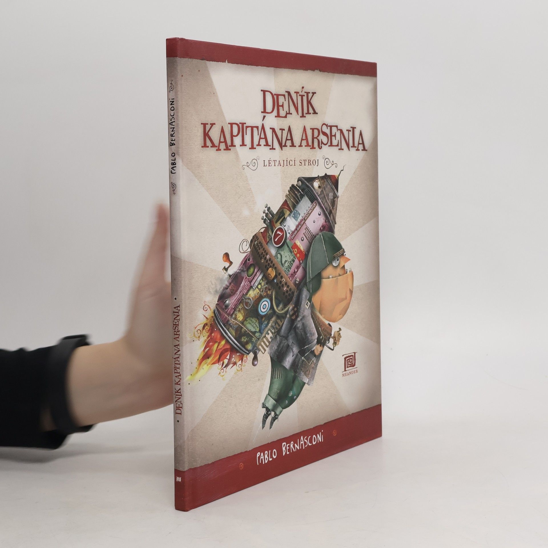 Pablo Bernasconi Deník kapitána Arsenia. Létající stroj
