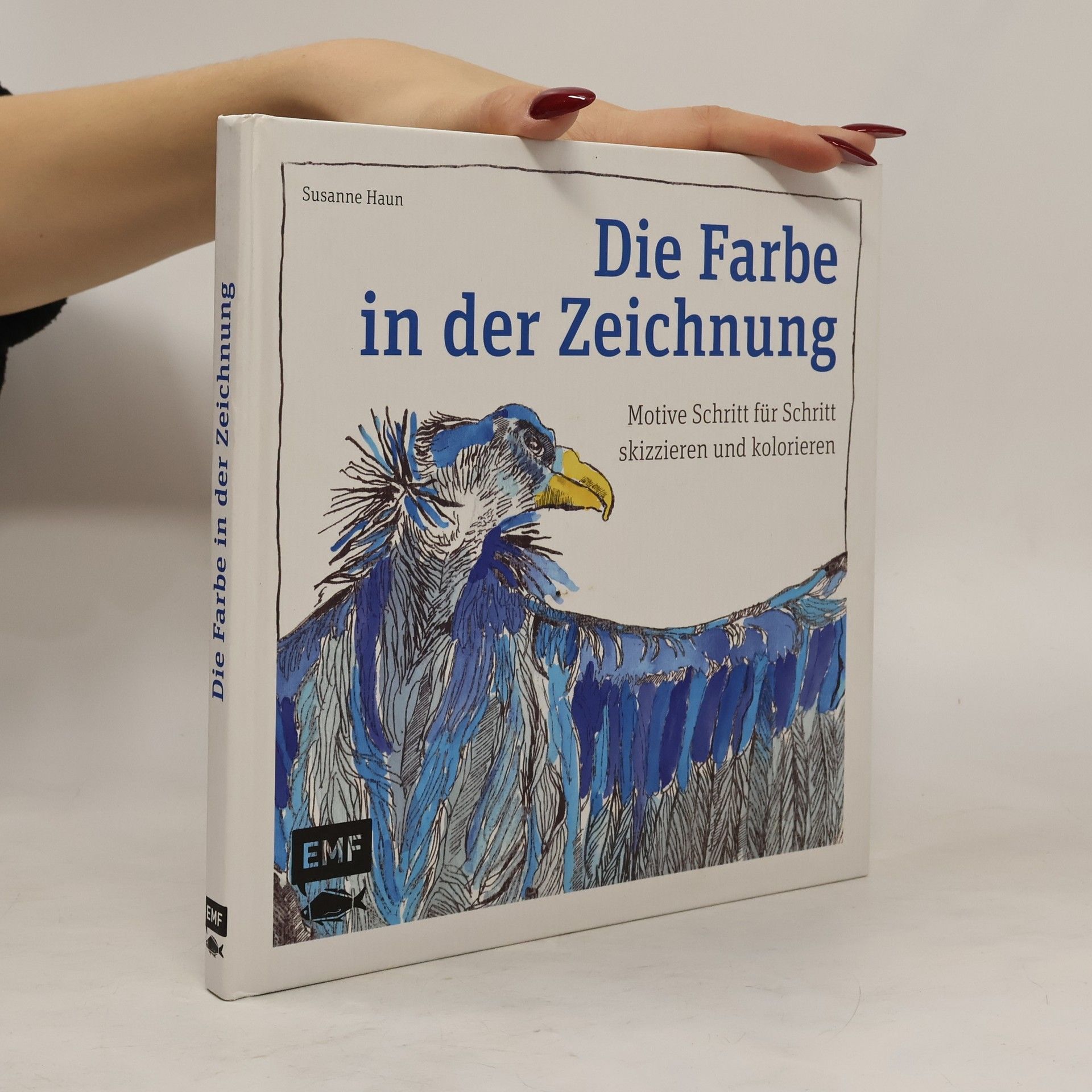 Die Farbe in der Zeichnung