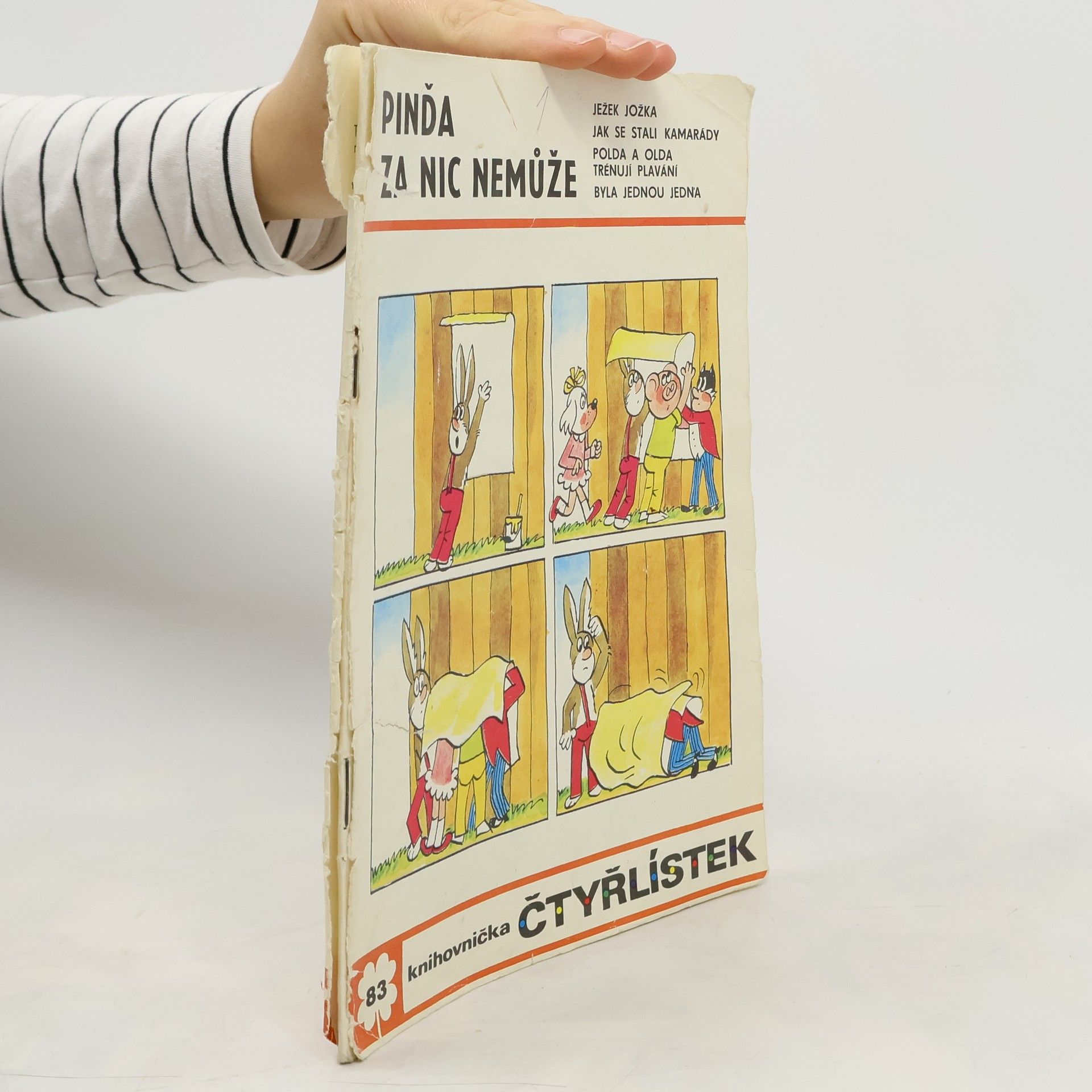 Ljuba Štíplová Čtyřlístek 83. Pinďa za nic nemůže