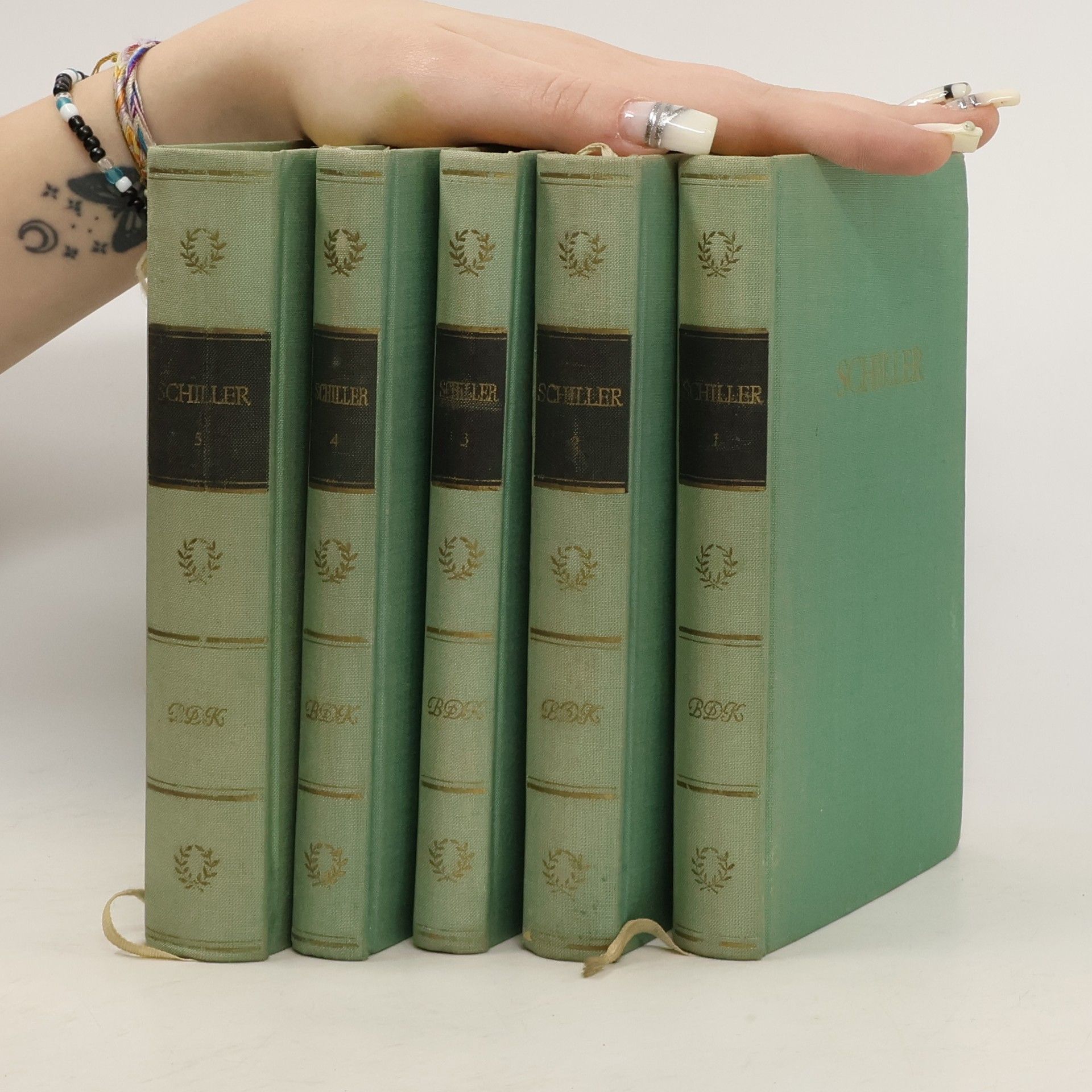 Friedrich Schiller Schillers Werke in fünf Bänden, 1-5