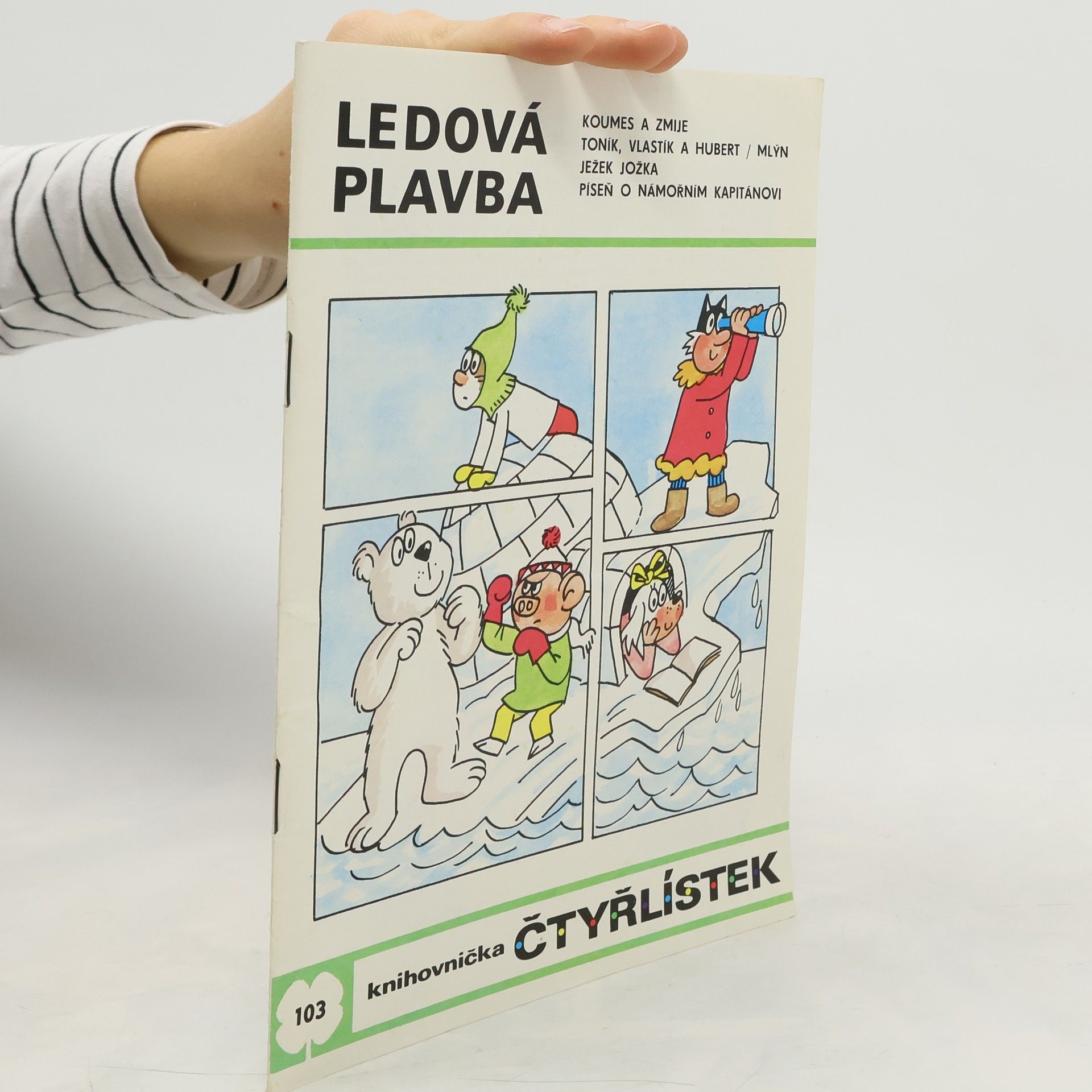 Jaroslav Němeček Čtyřlístek 103. Ledová plavba