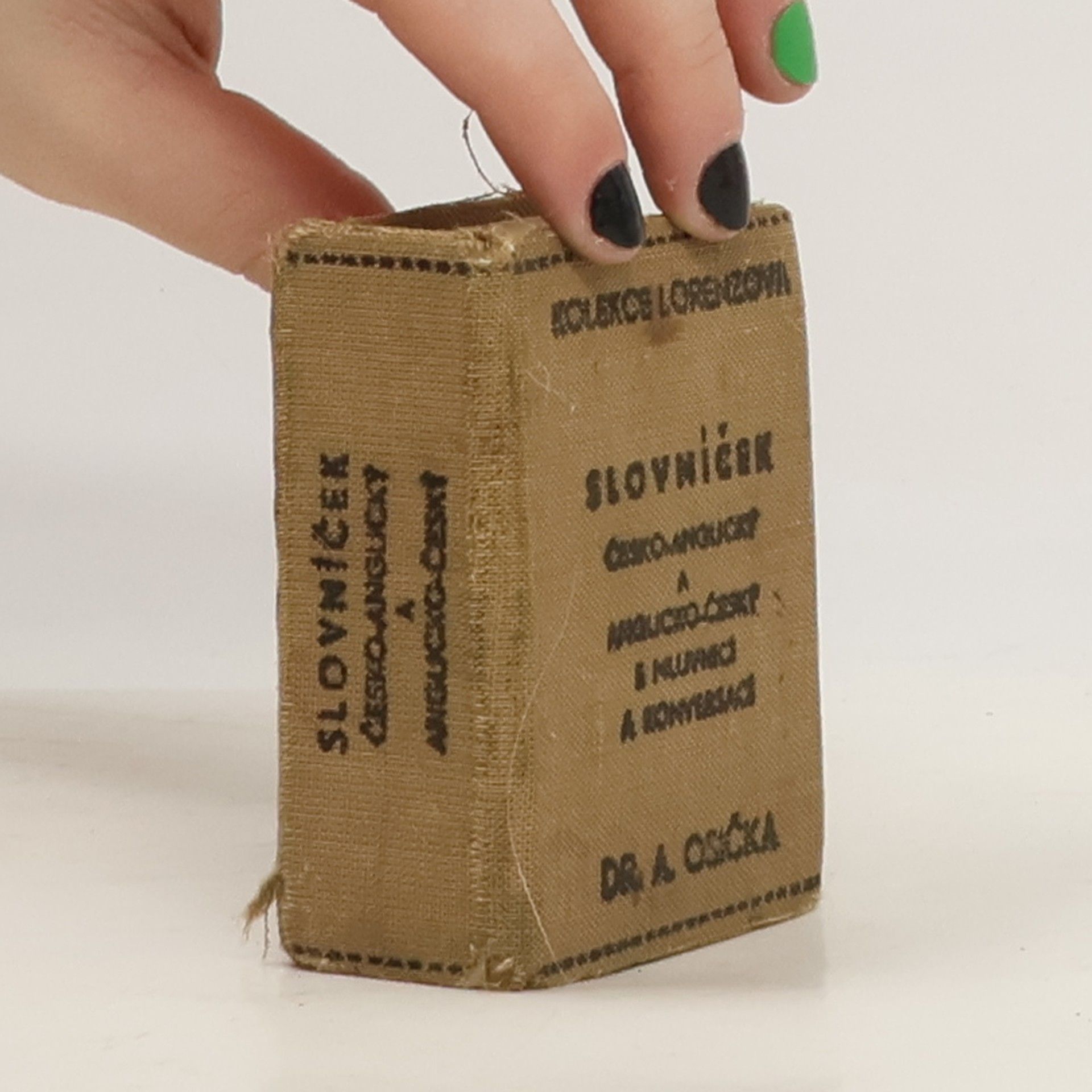 Antonín Osička Kolibří slovníček česko-anglický a anglicko-český