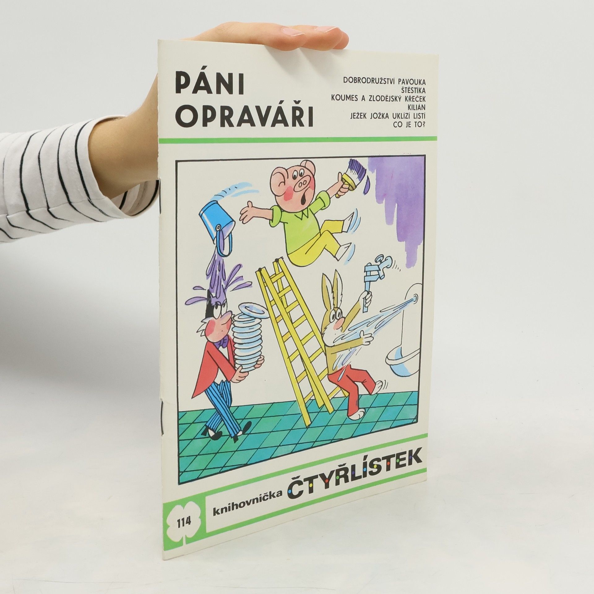 AA.VV. Čtyřlístek 114. Páni opraváři