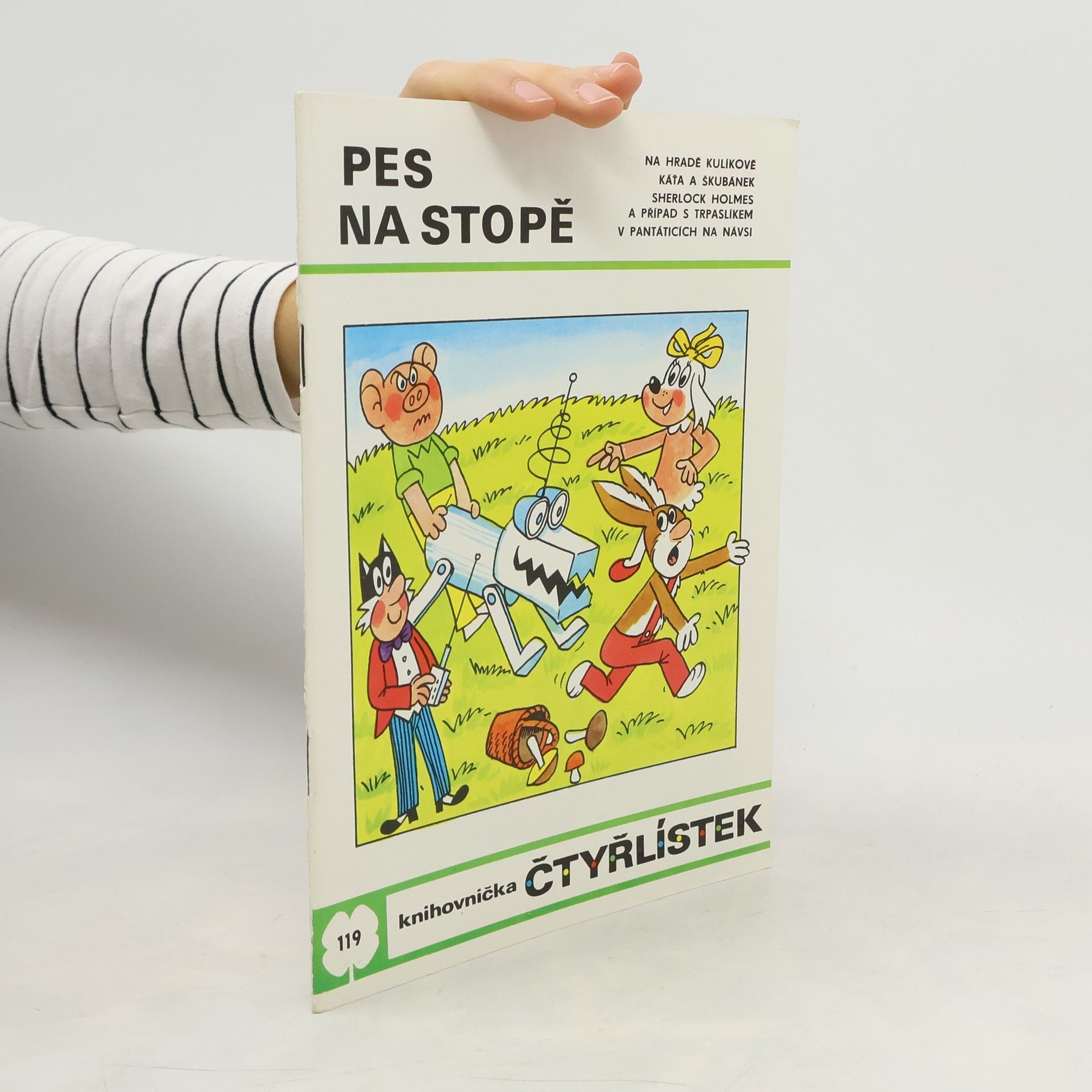 Ljuba Štíplová Čtyřlístek 119. Pes na stopě