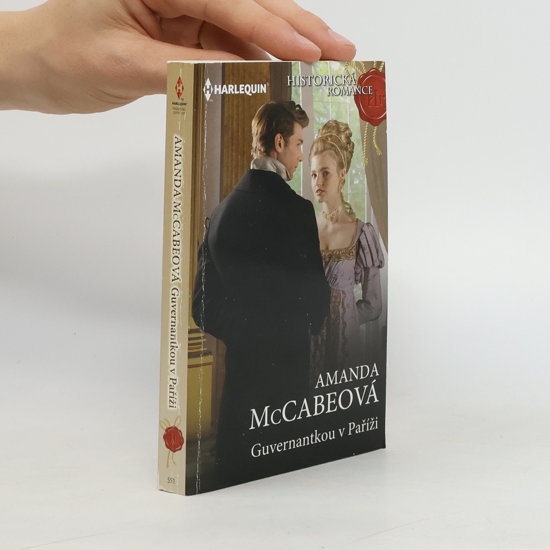 Amanda McCabe Guvernantkou v Paříži