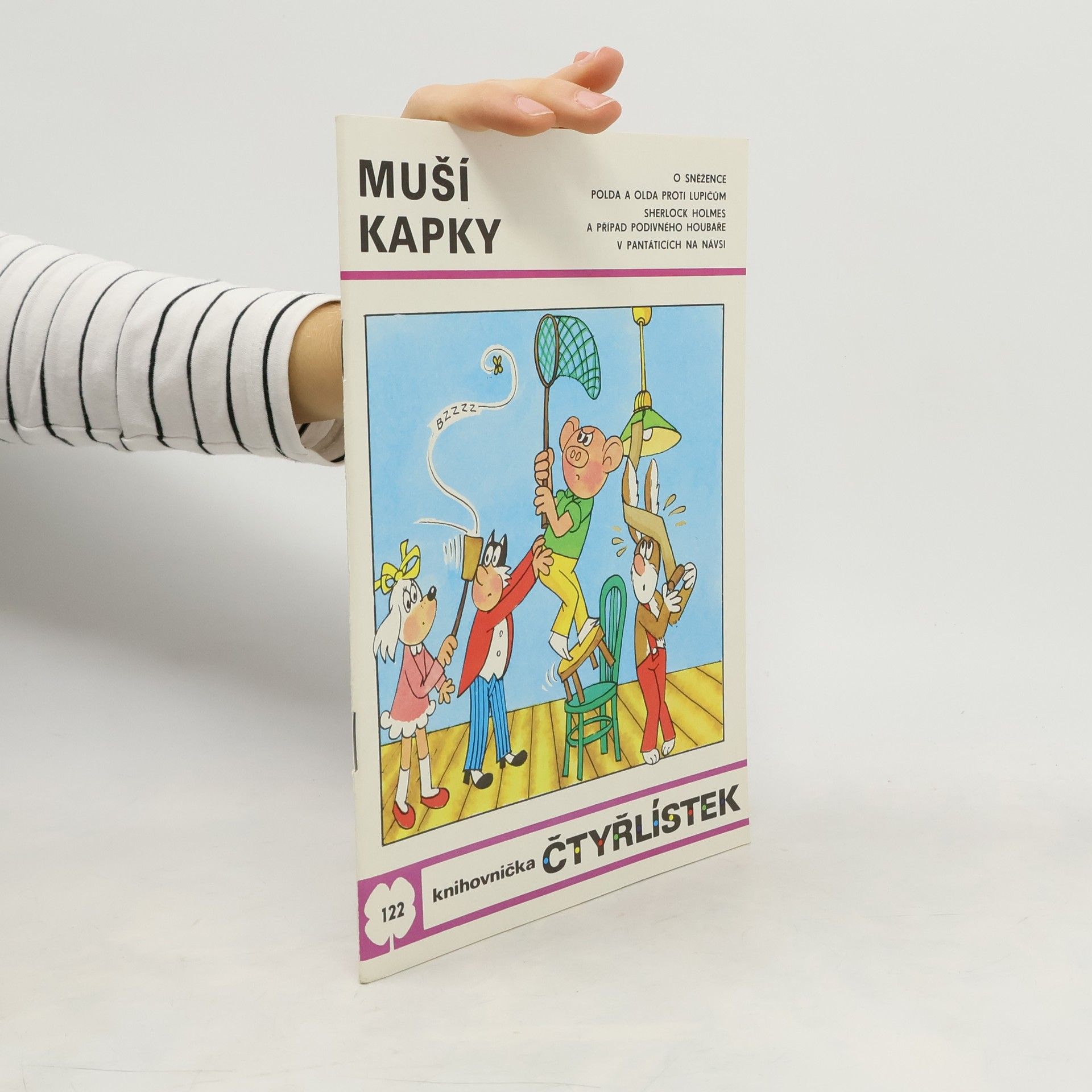 Jaroslav Němeček Čtyřlístek 122. Muší kapky