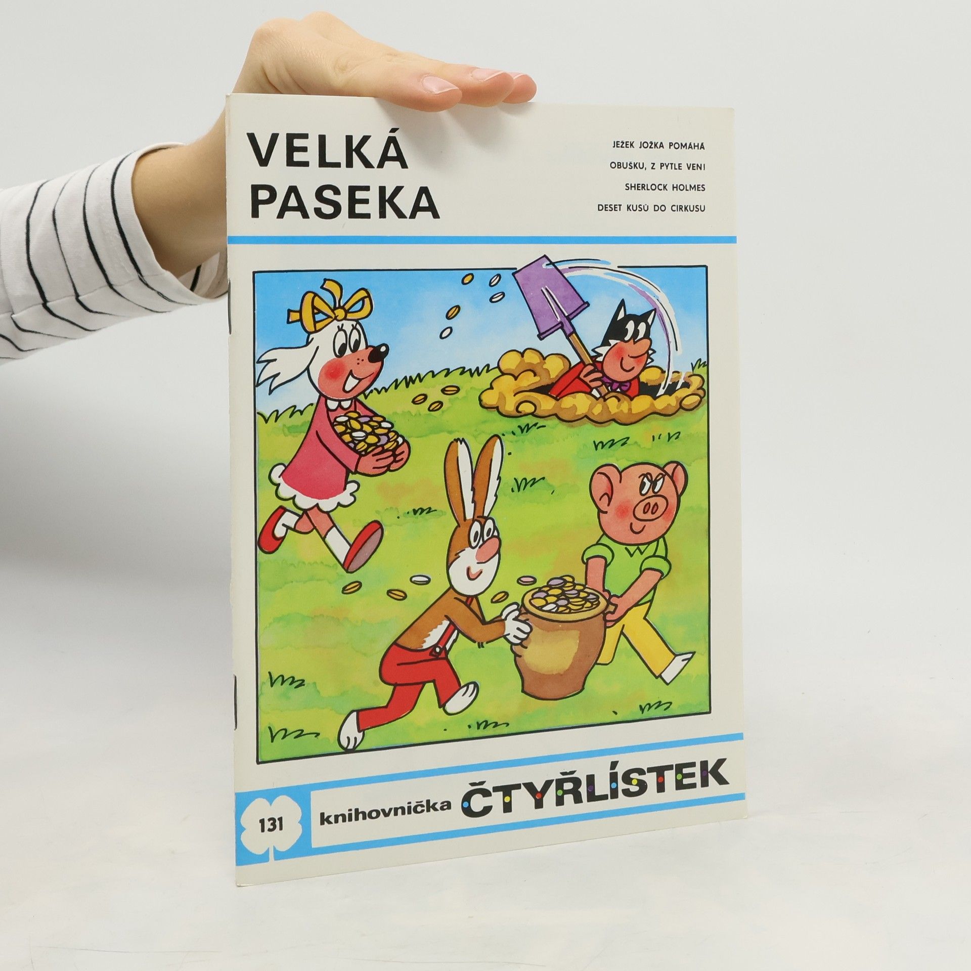 Jaroslav Němeček Čtyřlístek 131. Velká paseka