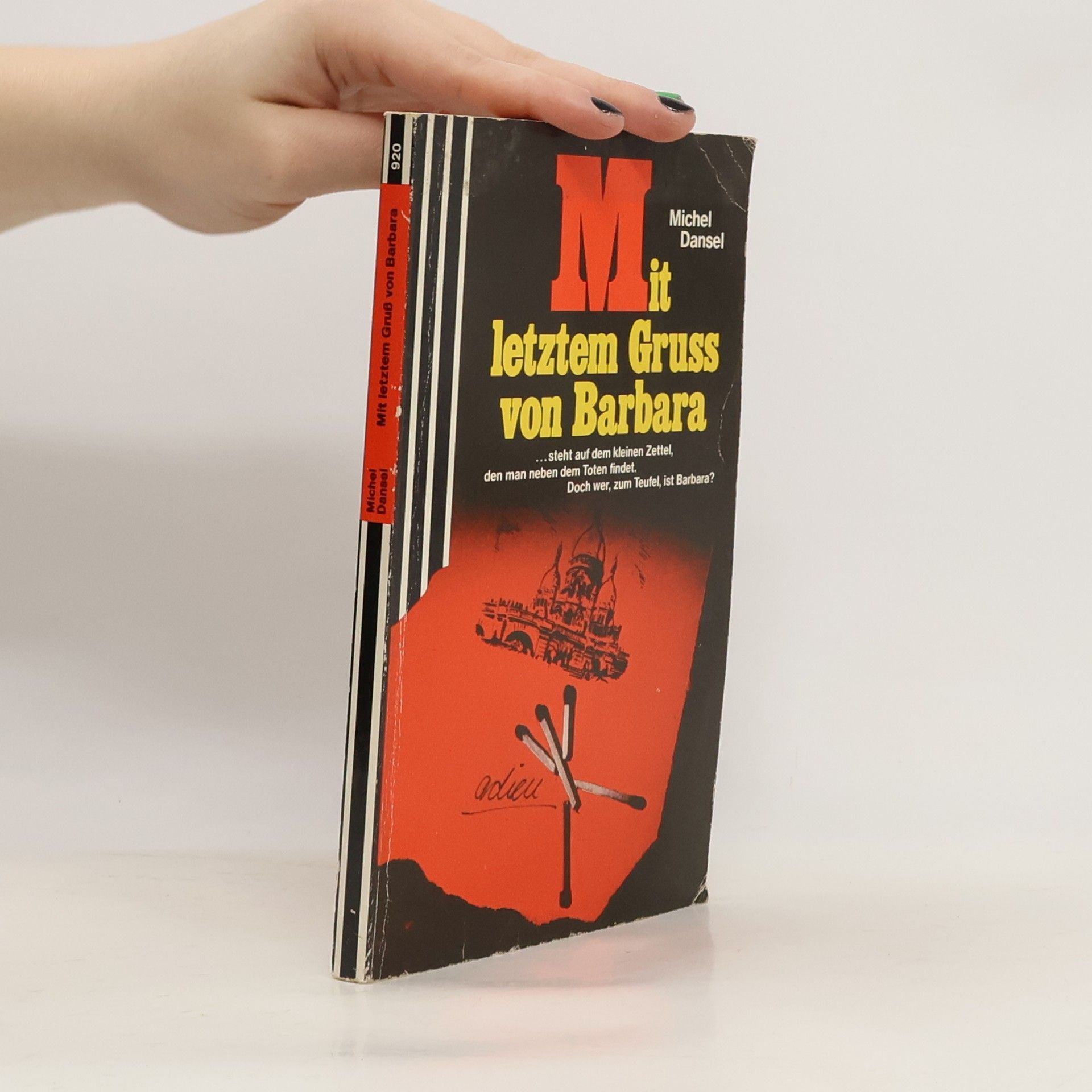 Michel Dansel Mit letztem Gruß von Barbara