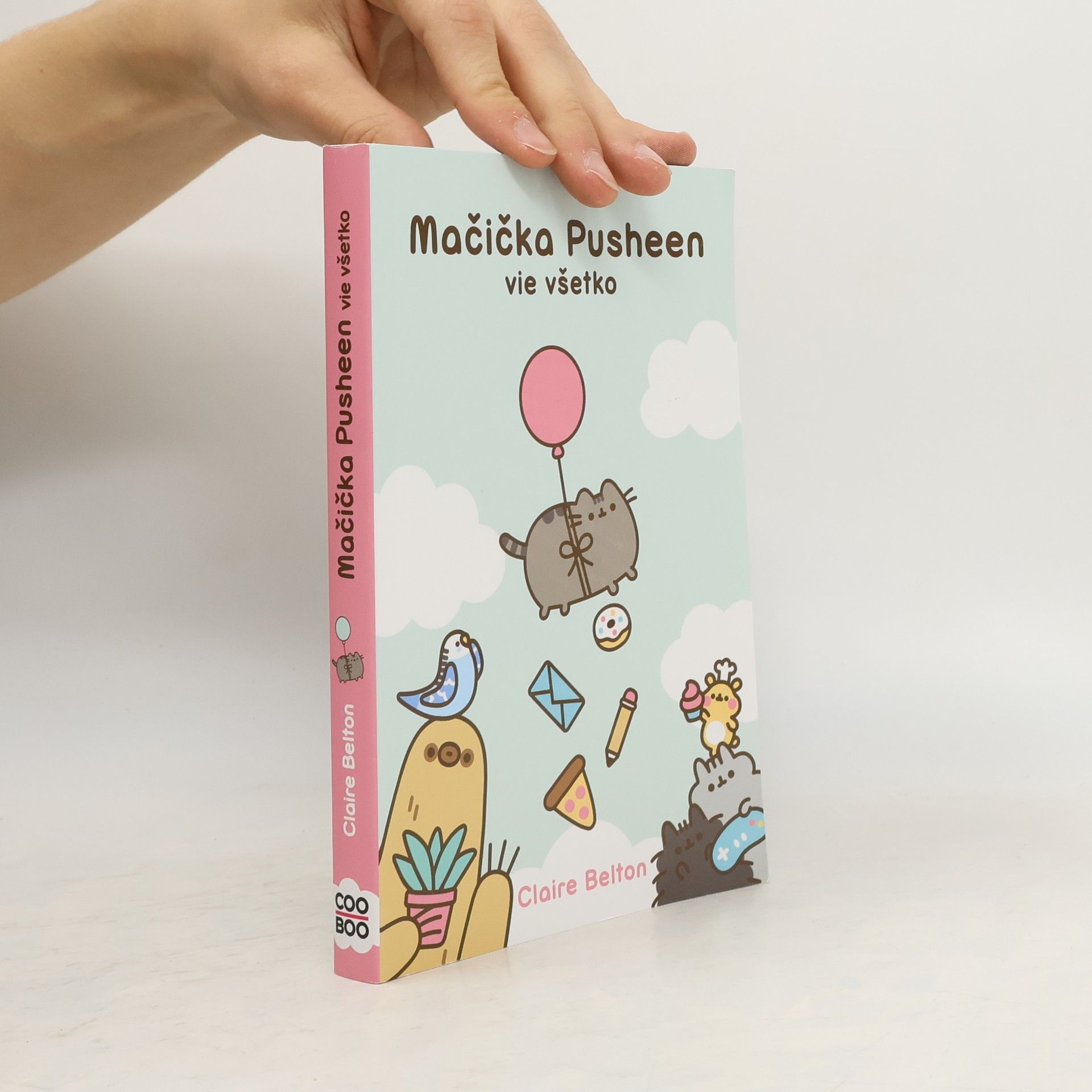 Claire Belton Mačička Pusheen vie všetko