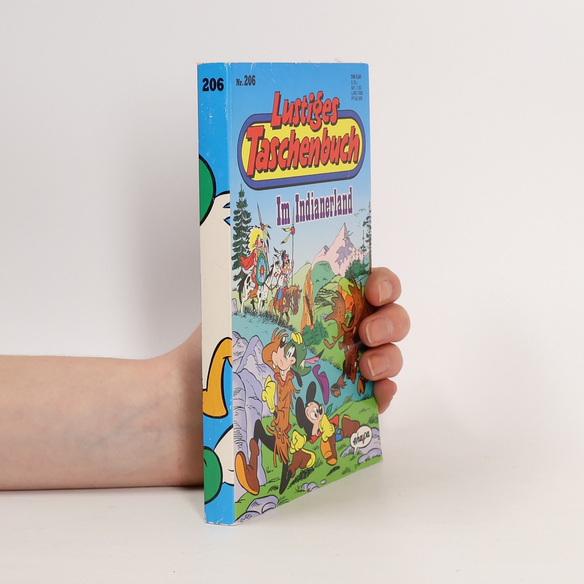 Walt Disney Lustiges Taschenbuch Nr. 206. Im Indianerland