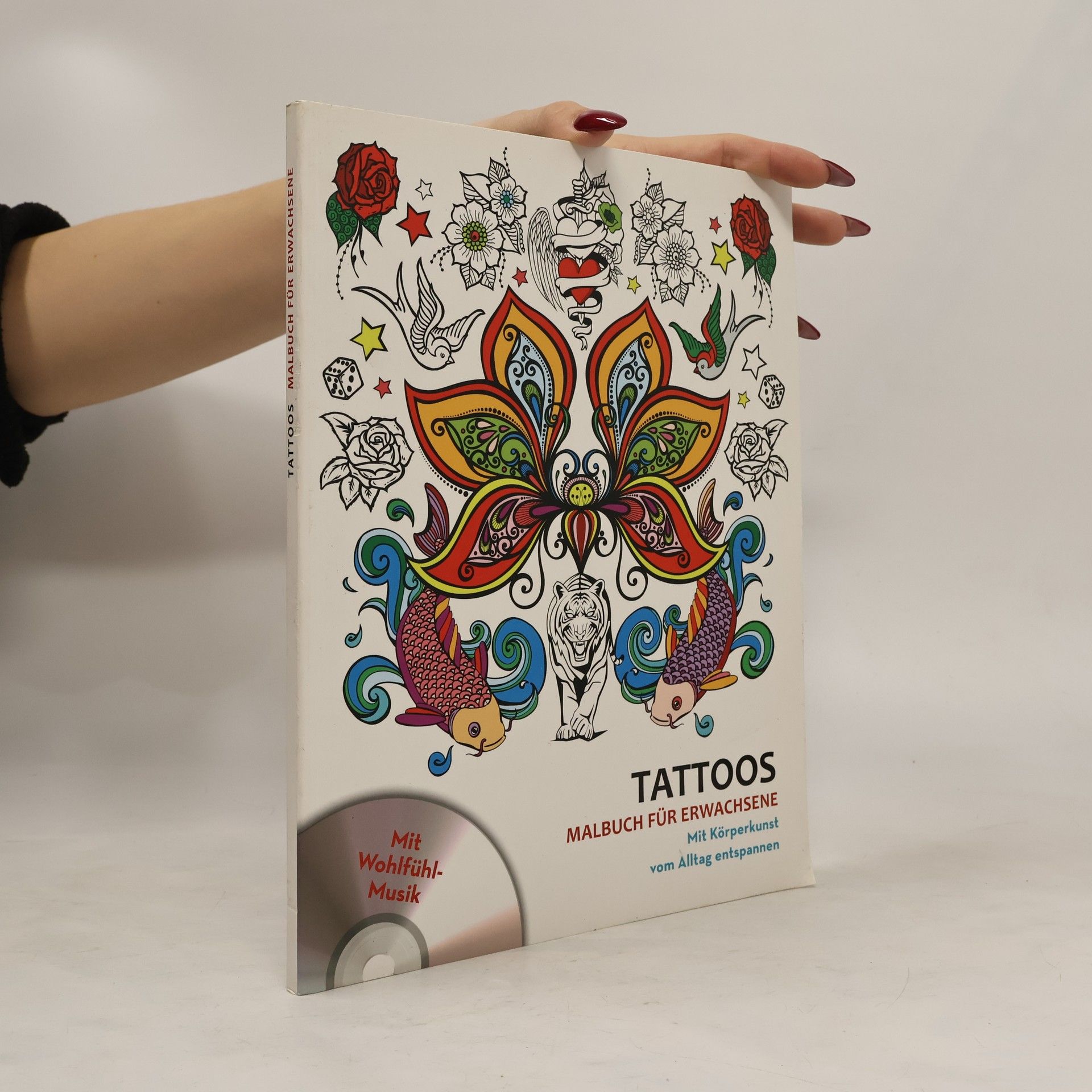 Collectif d'auteurs Tattoos Malbuch Für Erwachsene