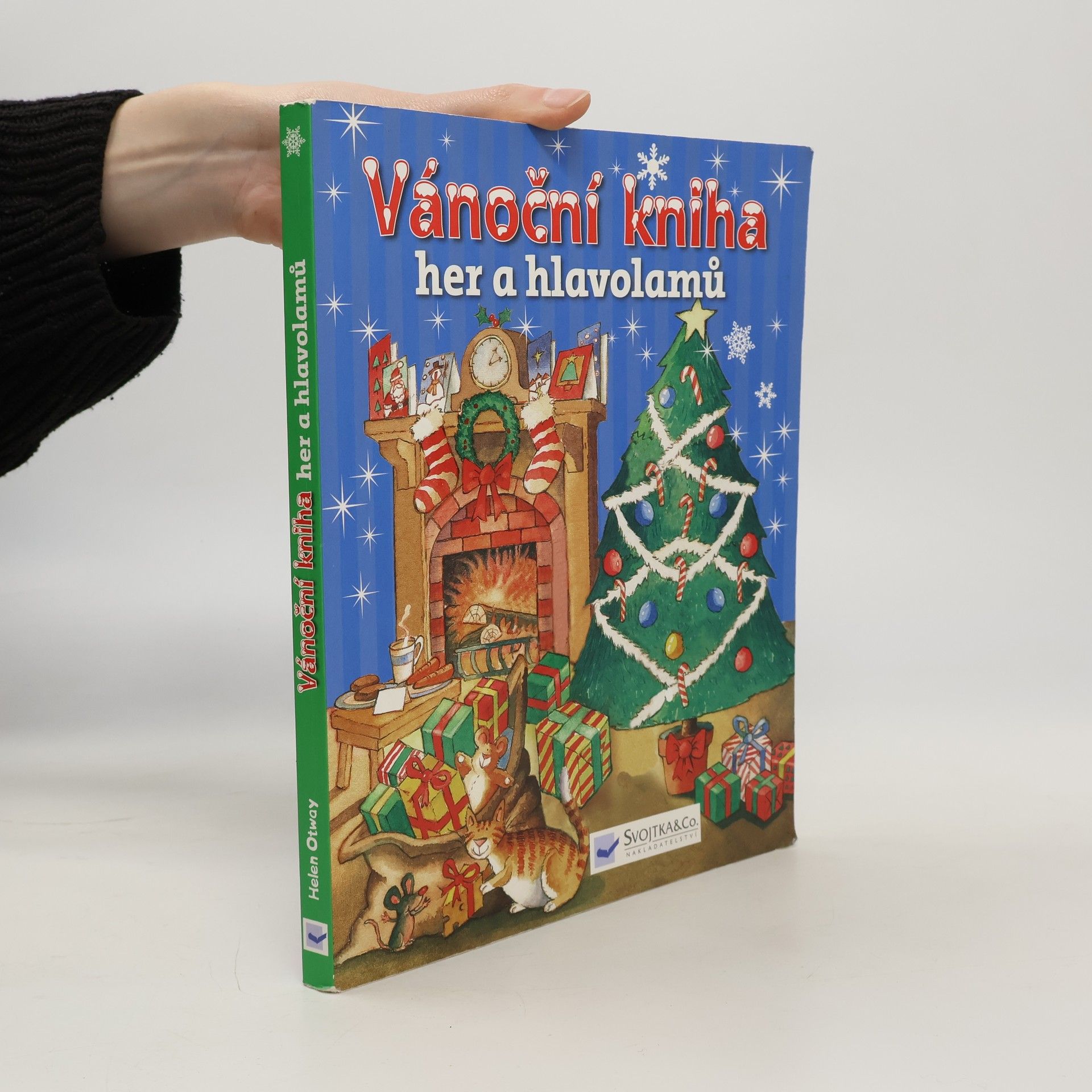 Helen Otway Vánoční kniha her a hlavolamů