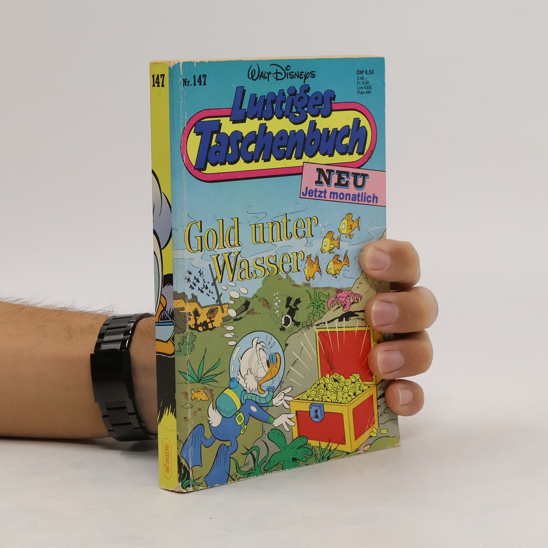 Walt Disney Lustiges Taschenbuch 147. Gold unter Wasser