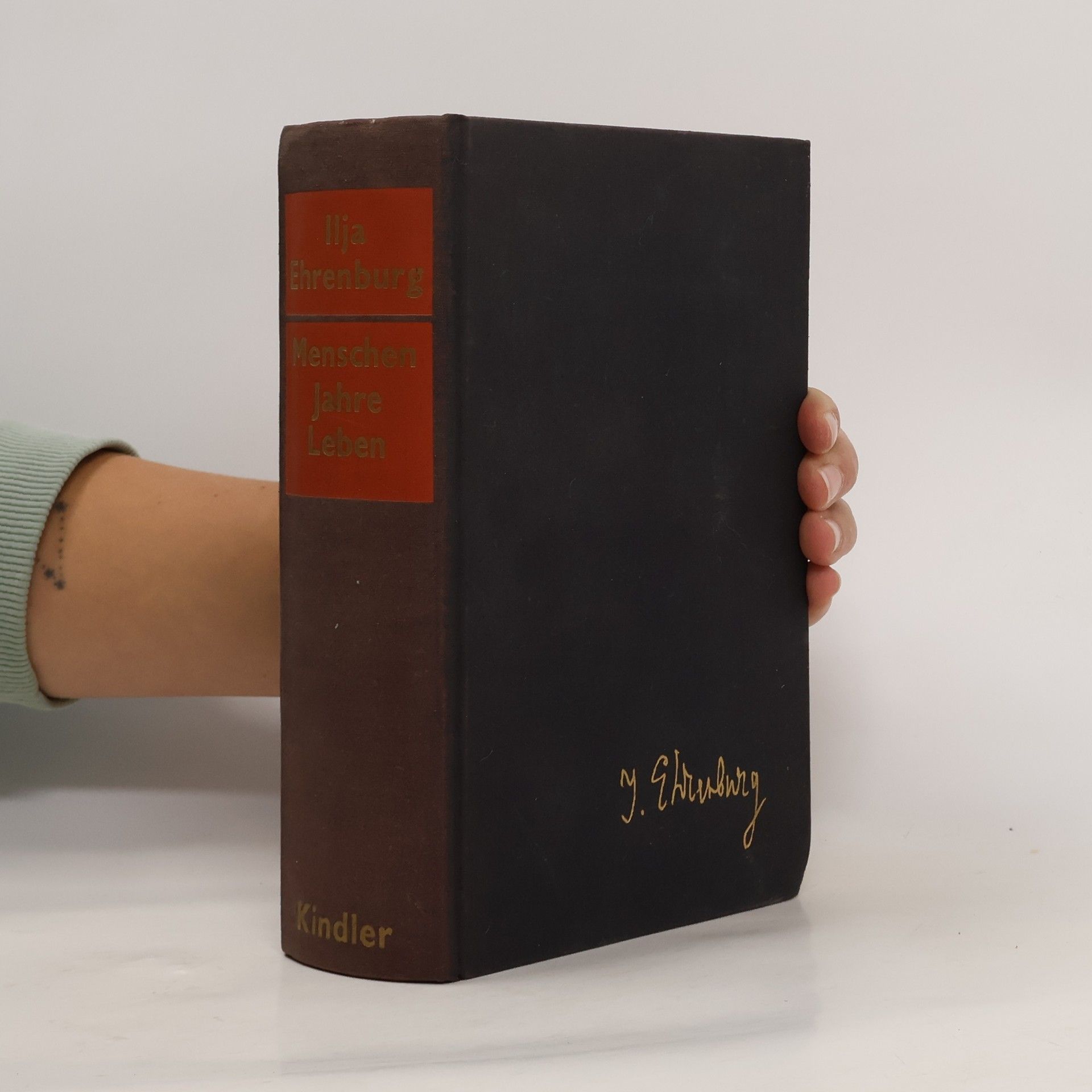 Ilja Grigorjevič Ehrenburg Menschen, Jahre, Leben