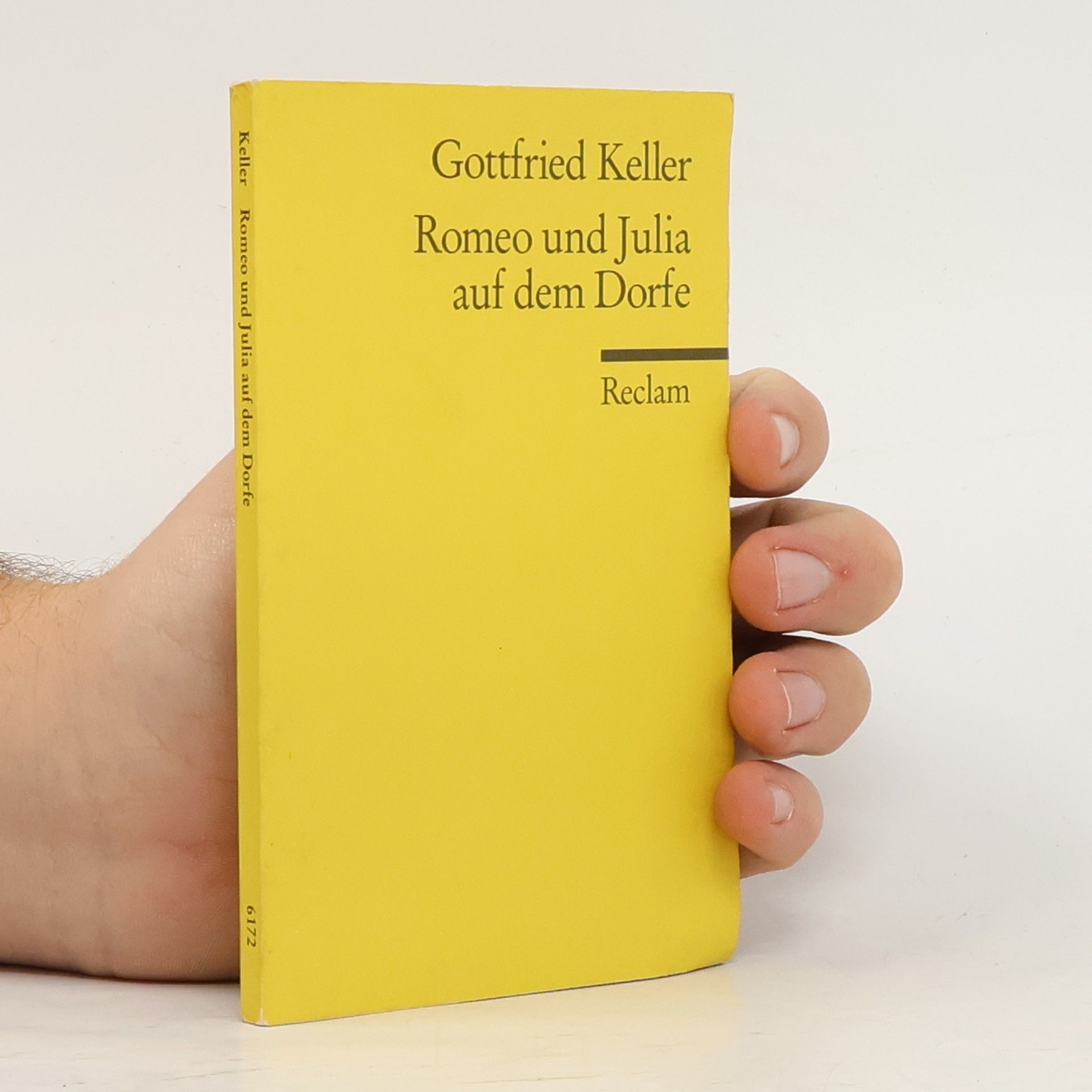 Gottfried Keller Romeo und Julia auf dem Dorfe