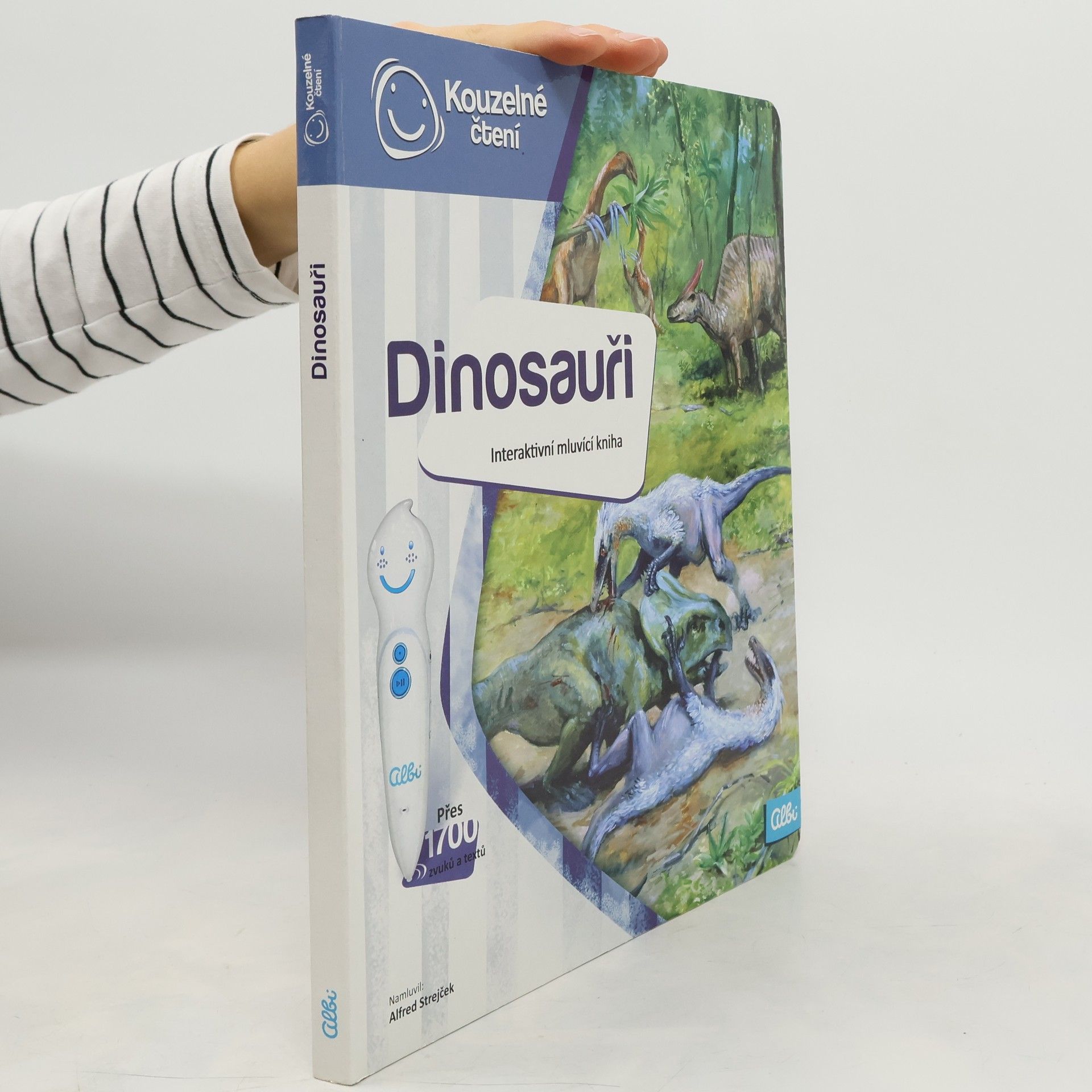 Jan Spěváček Dinosauři. Interaktivní mluvící kniha