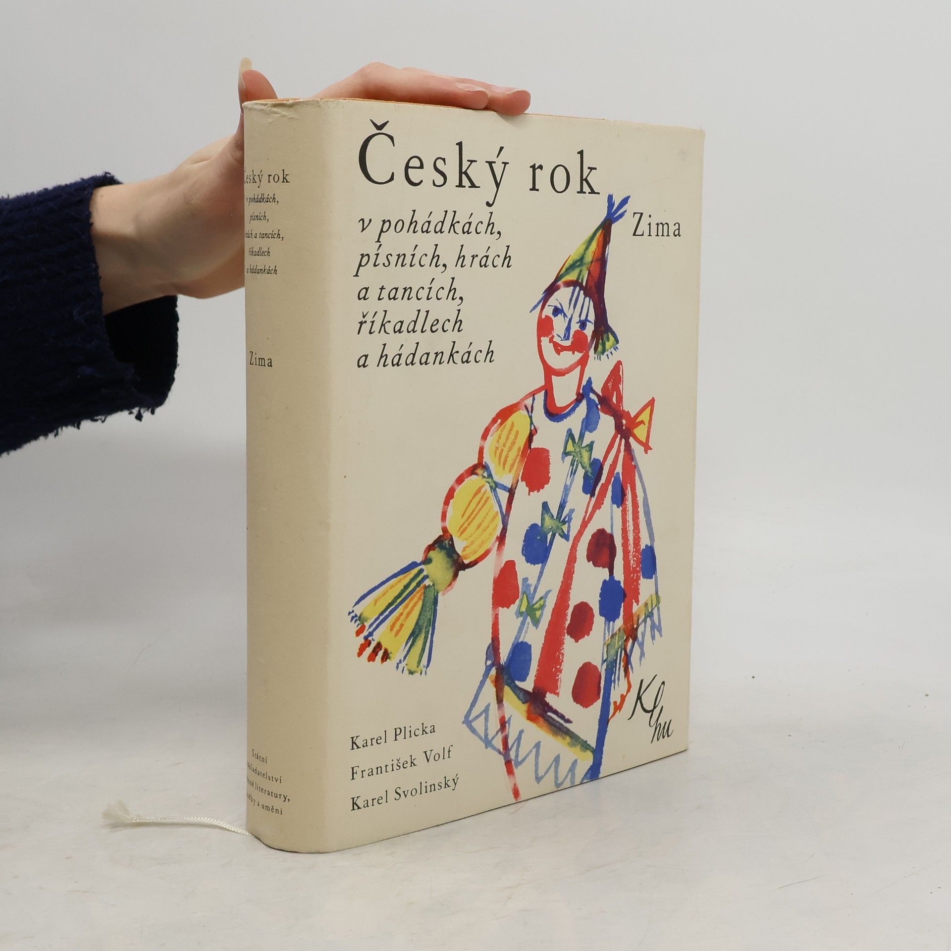 Karel Plicka Český rok v pohádkách, písních, hrách a tancích, říkadlech a hádankách 4. Zima