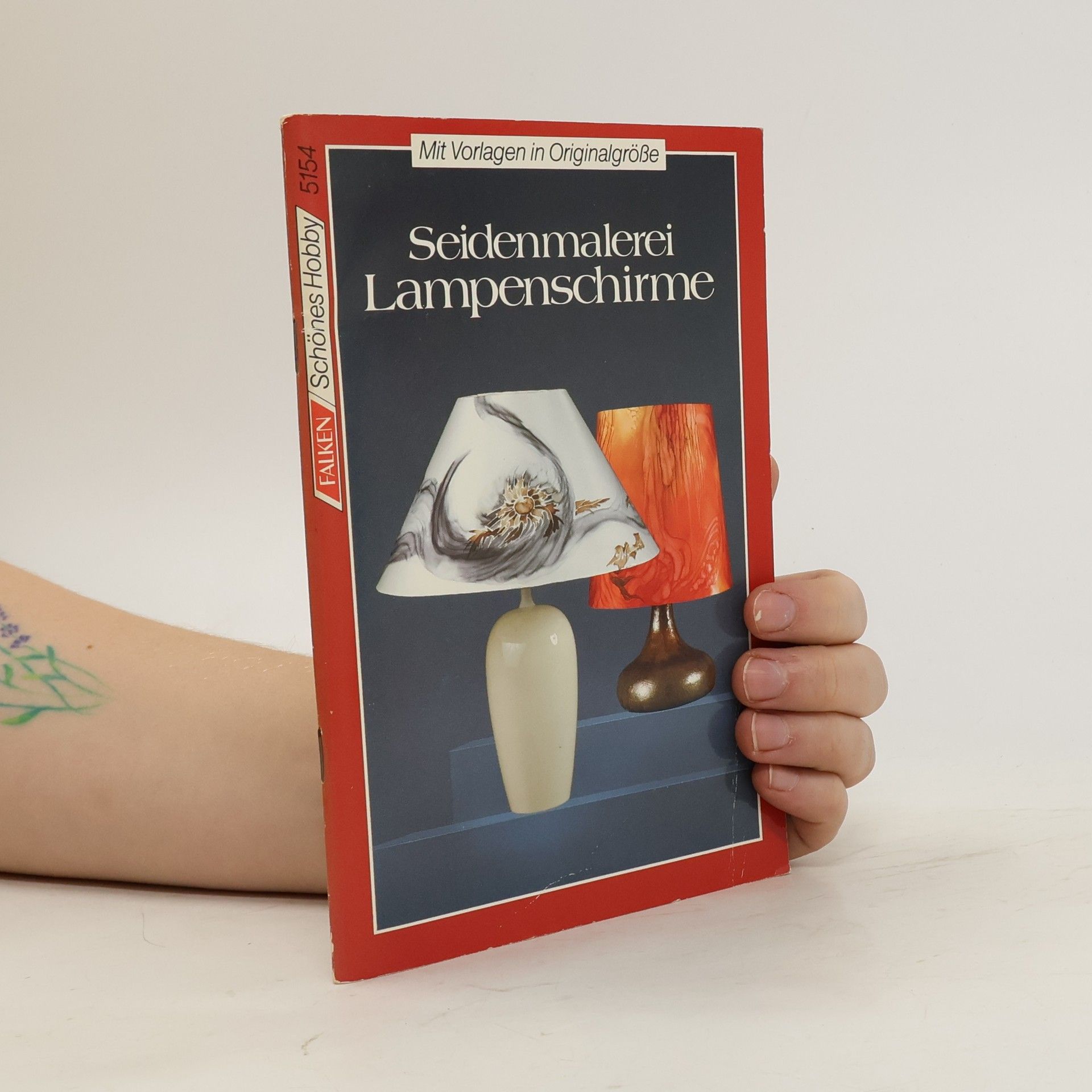 Seidenmalerei - Lampenschirme