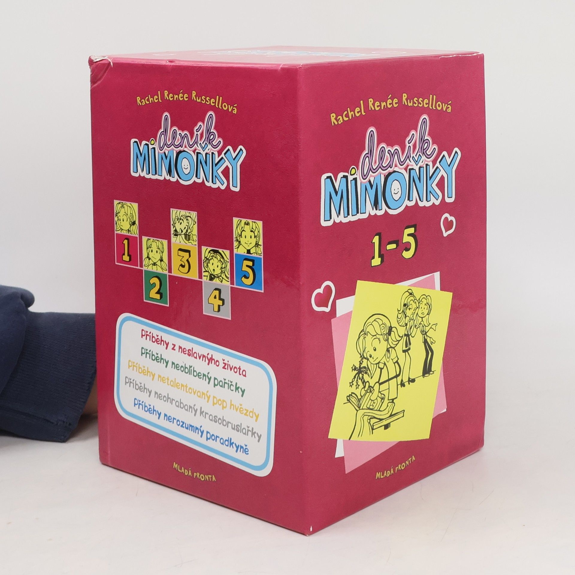 Rachel Renée Russellová Deník Mimoňky box 1-5