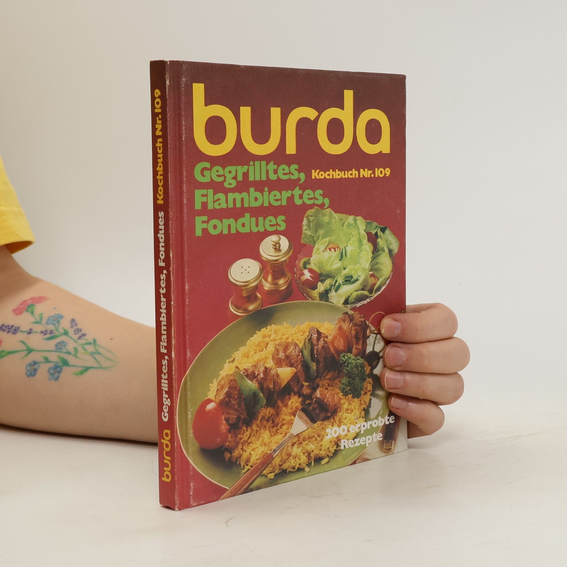 Kolektív autorov Burda. Gegrilltes, Flambiertes, Fondues. Kochbuch Nr. 109