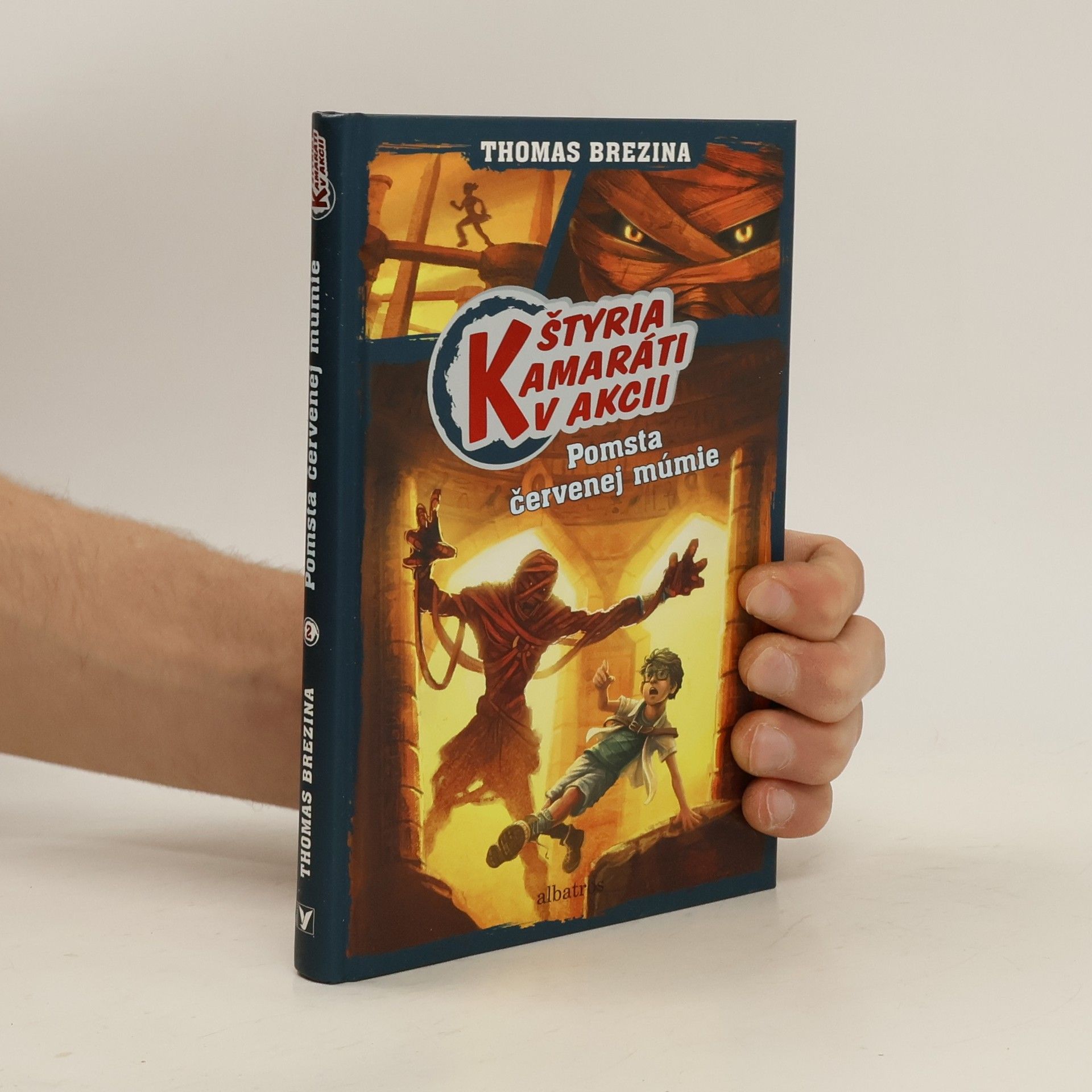 Thomas Brezina Štyria kamaráti v akcii: Pomsta červenej múmie