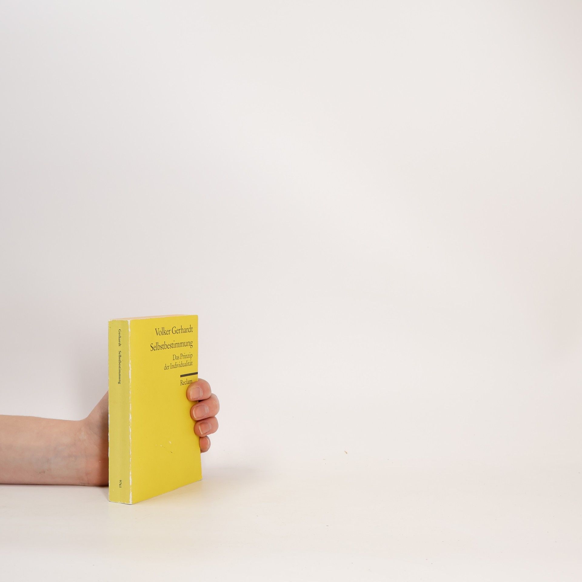 Volker Gerhardt Selbstbestimmung