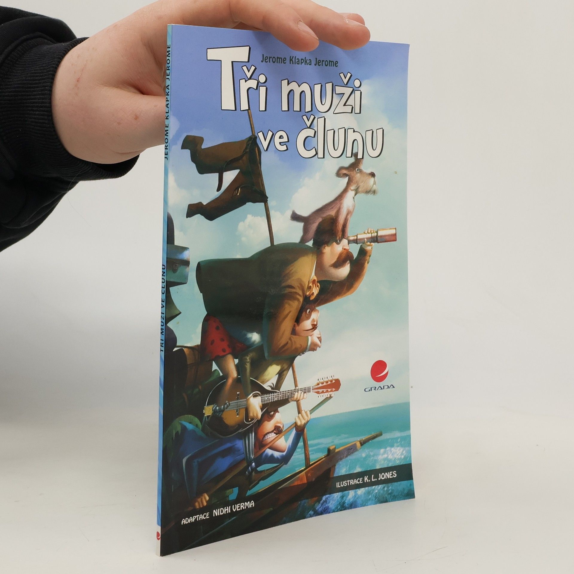 Jerome K. Jerome Tři muži ve člunu (komiks)