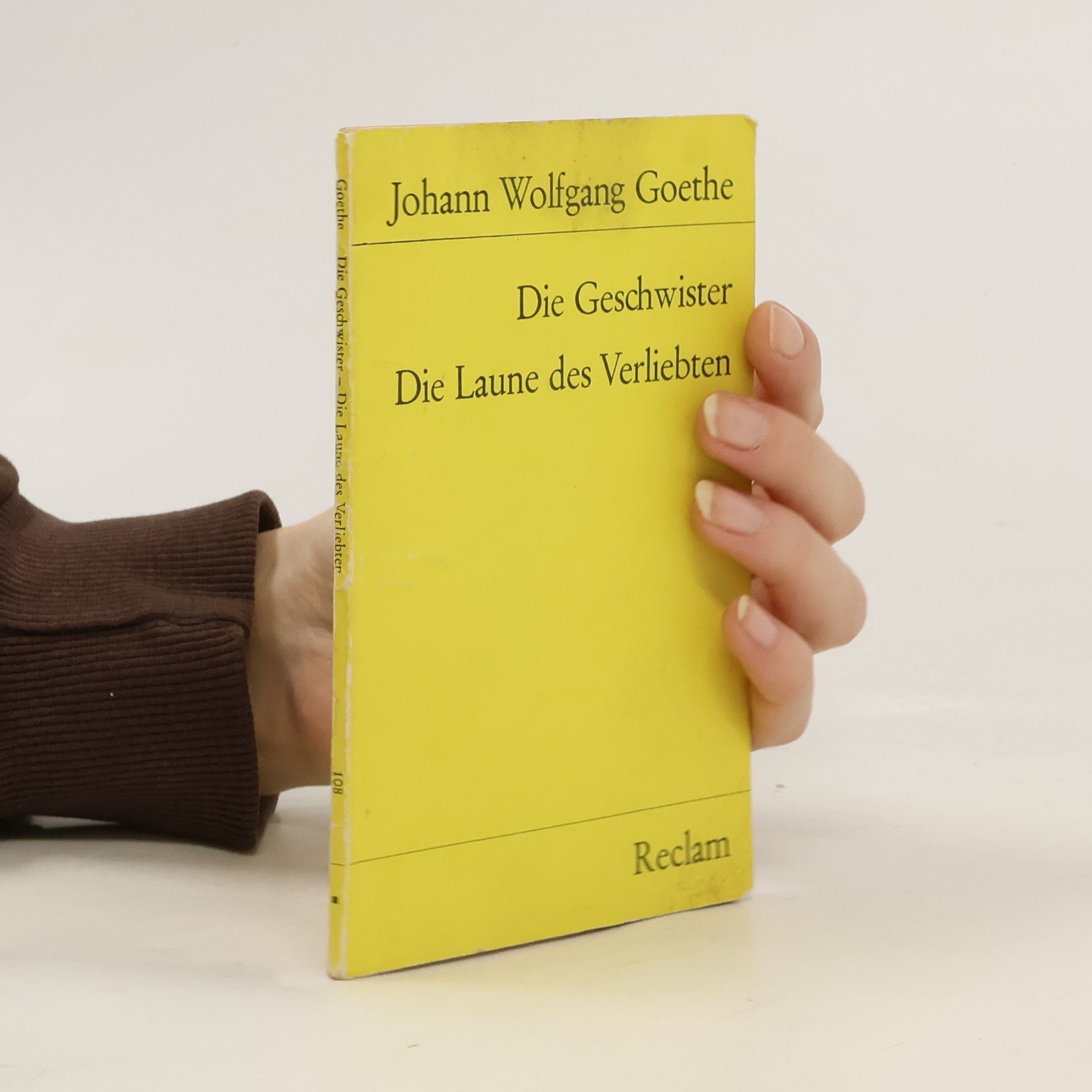 Johann Wolfgang von Goethe Die Geschwister
