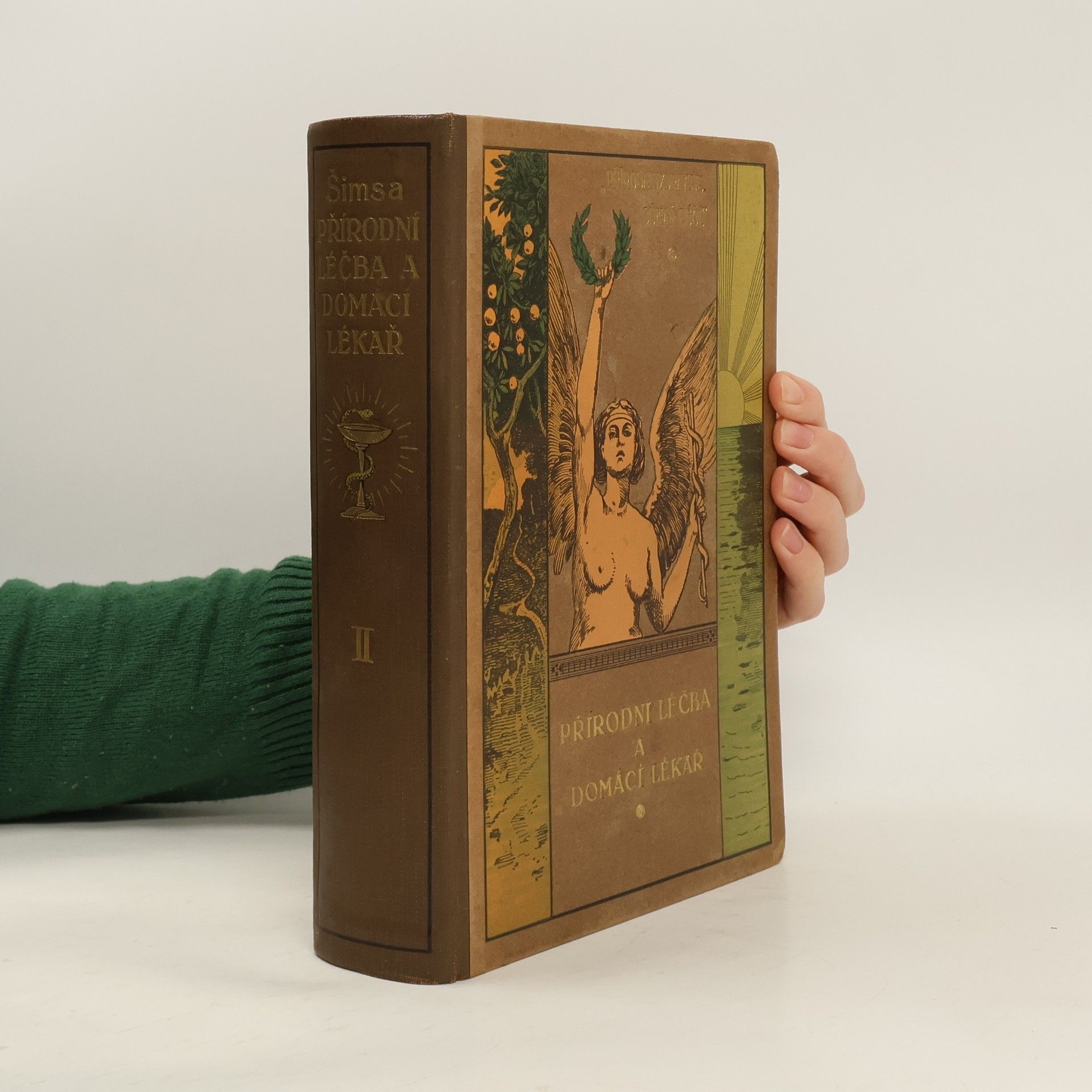 Jan Šimsa Přírodní léčba a domácí lékař. Díl II.