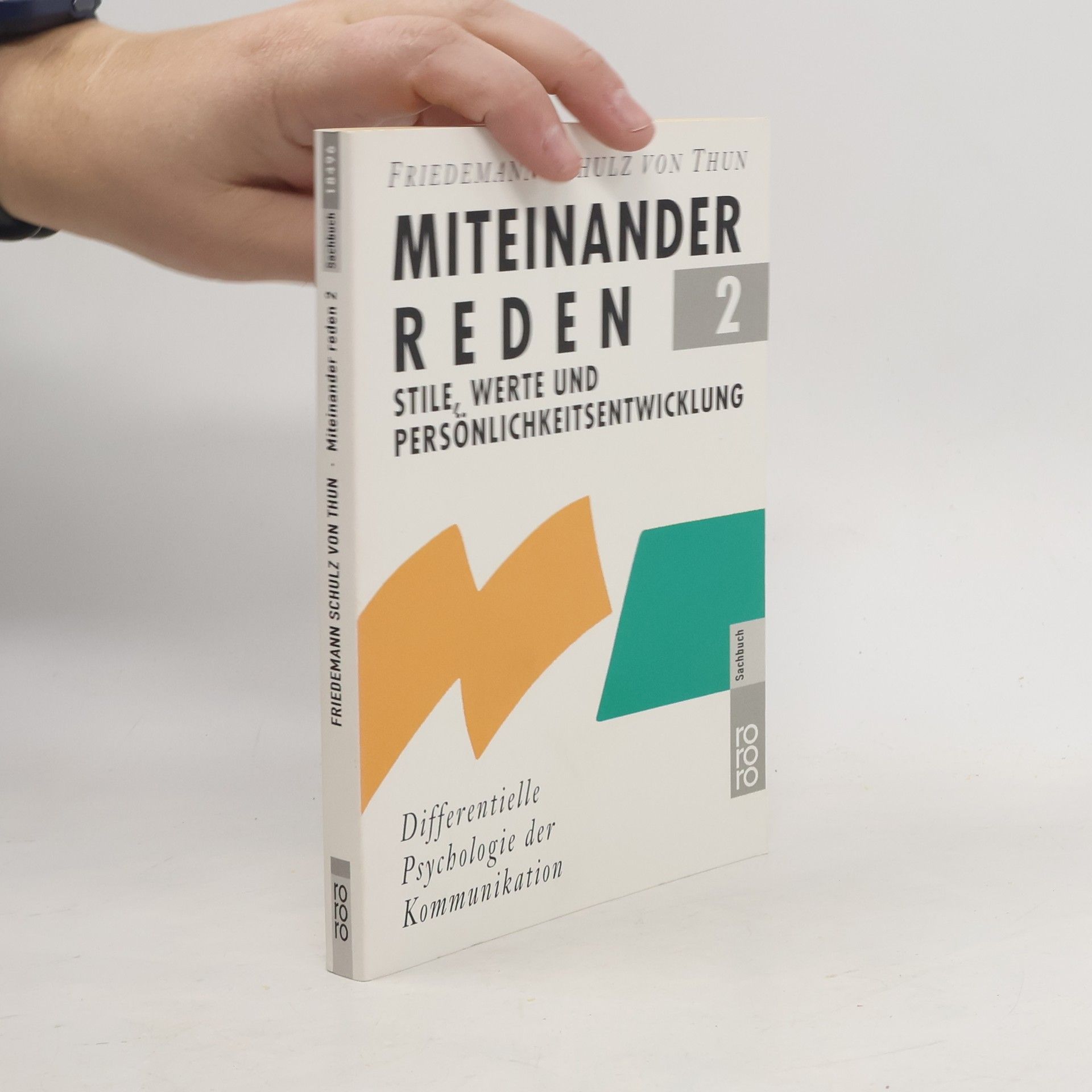 Friedemann Schulz von Thun Miteinander reden 2