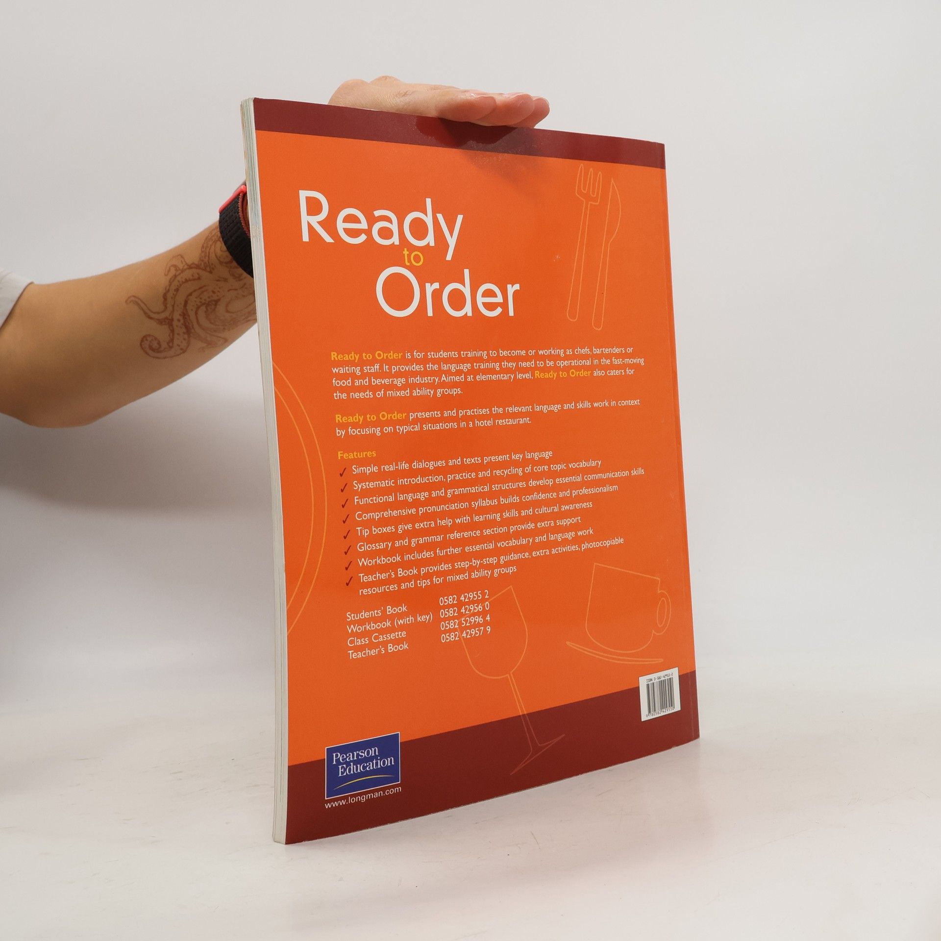 Montserrat Iglesias Santos Ready To Order :Elementary English for theRestaurant Industry. Students' book