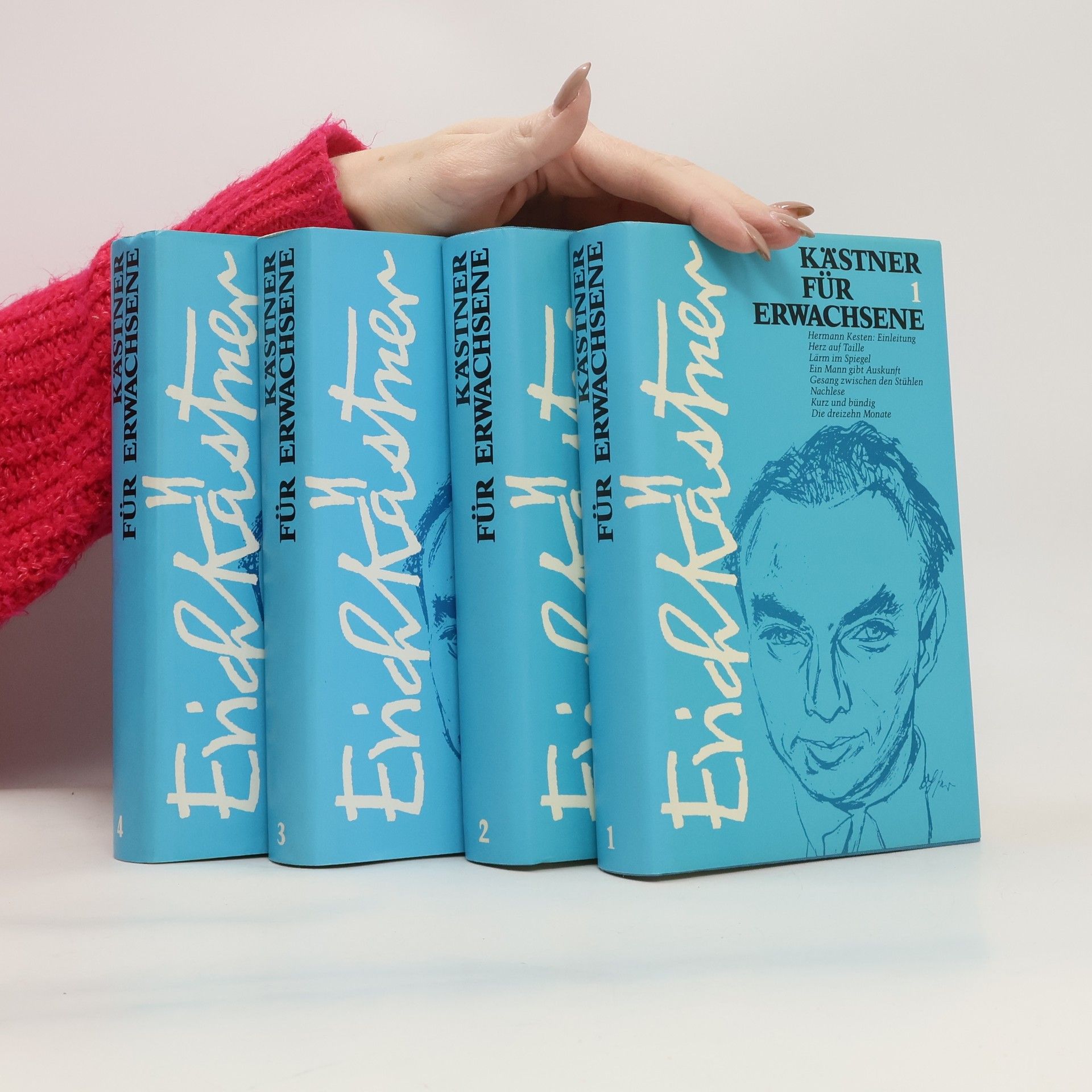 Erich Kästner Kästner für Erwachsene. Ausgewählte Schriften. Band 1-4