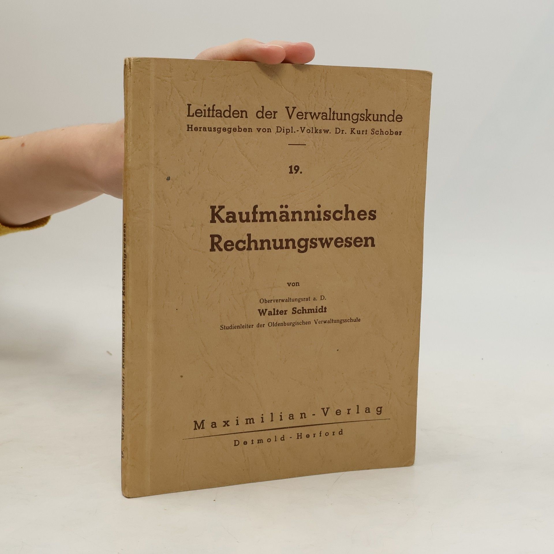 Walter Schmidt Kaufmännisches Rechnungswesen